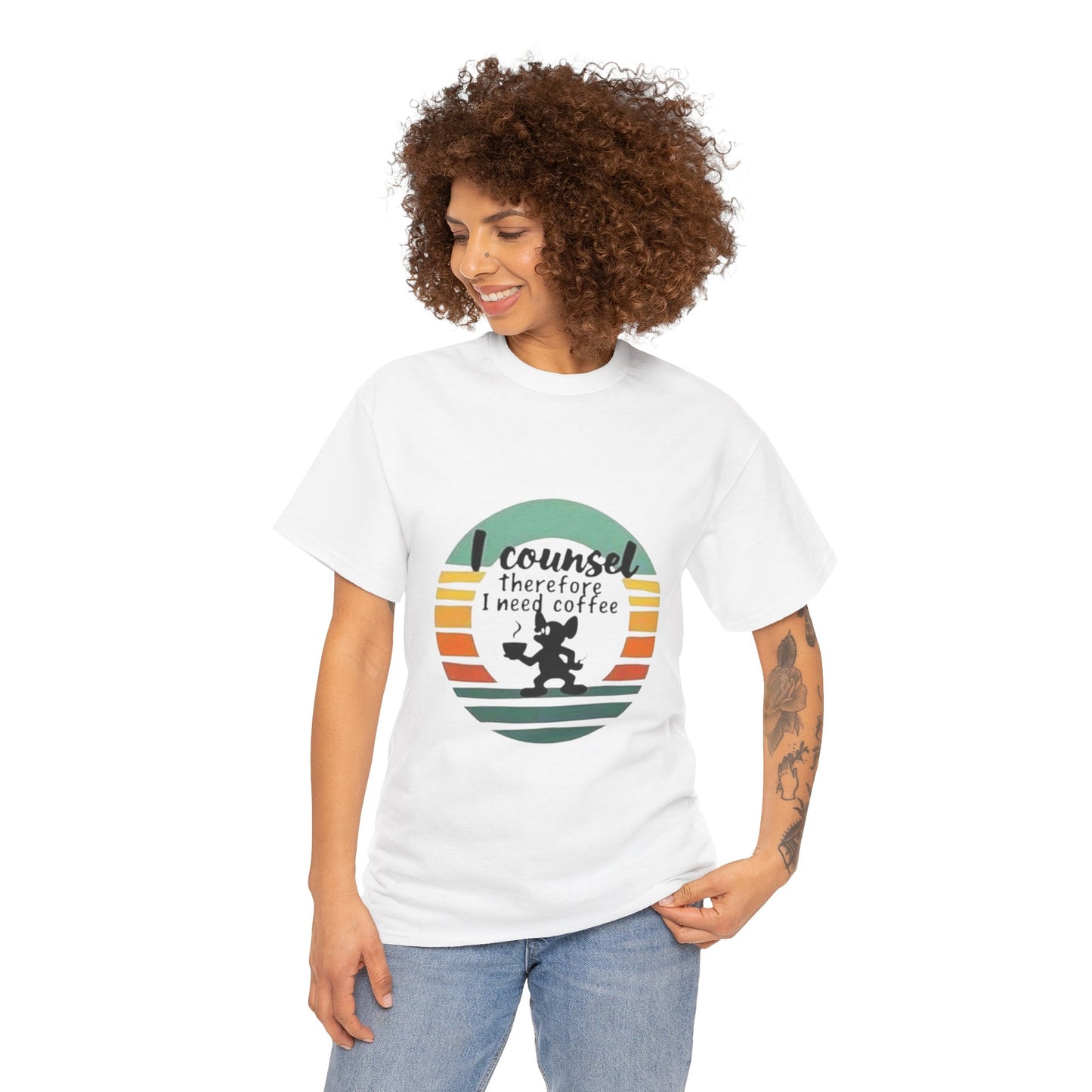 Unisex Heavy Cotton-Counselor Tee