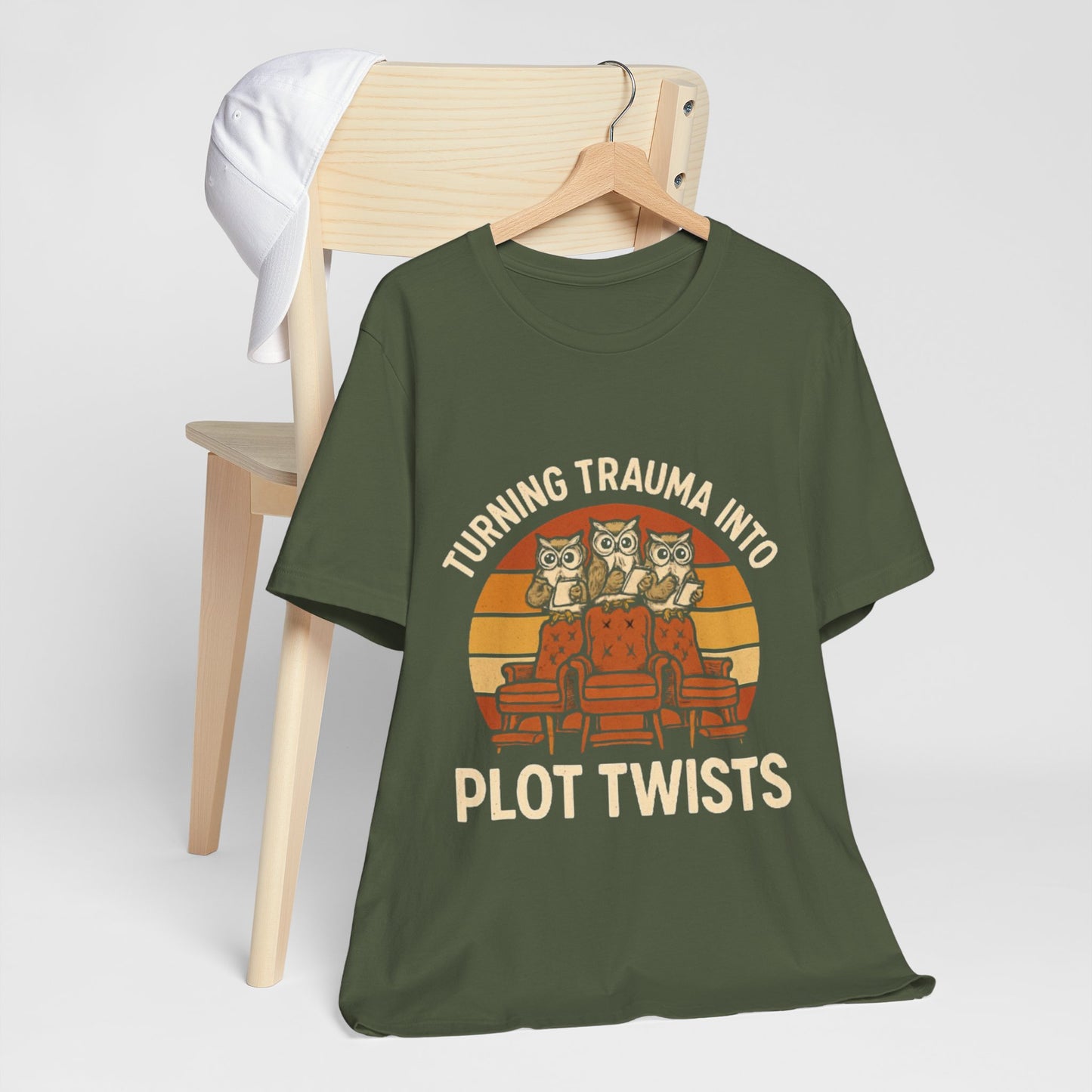 Turning Trauma into Plot Twists Tee, Unisex T-Shirt