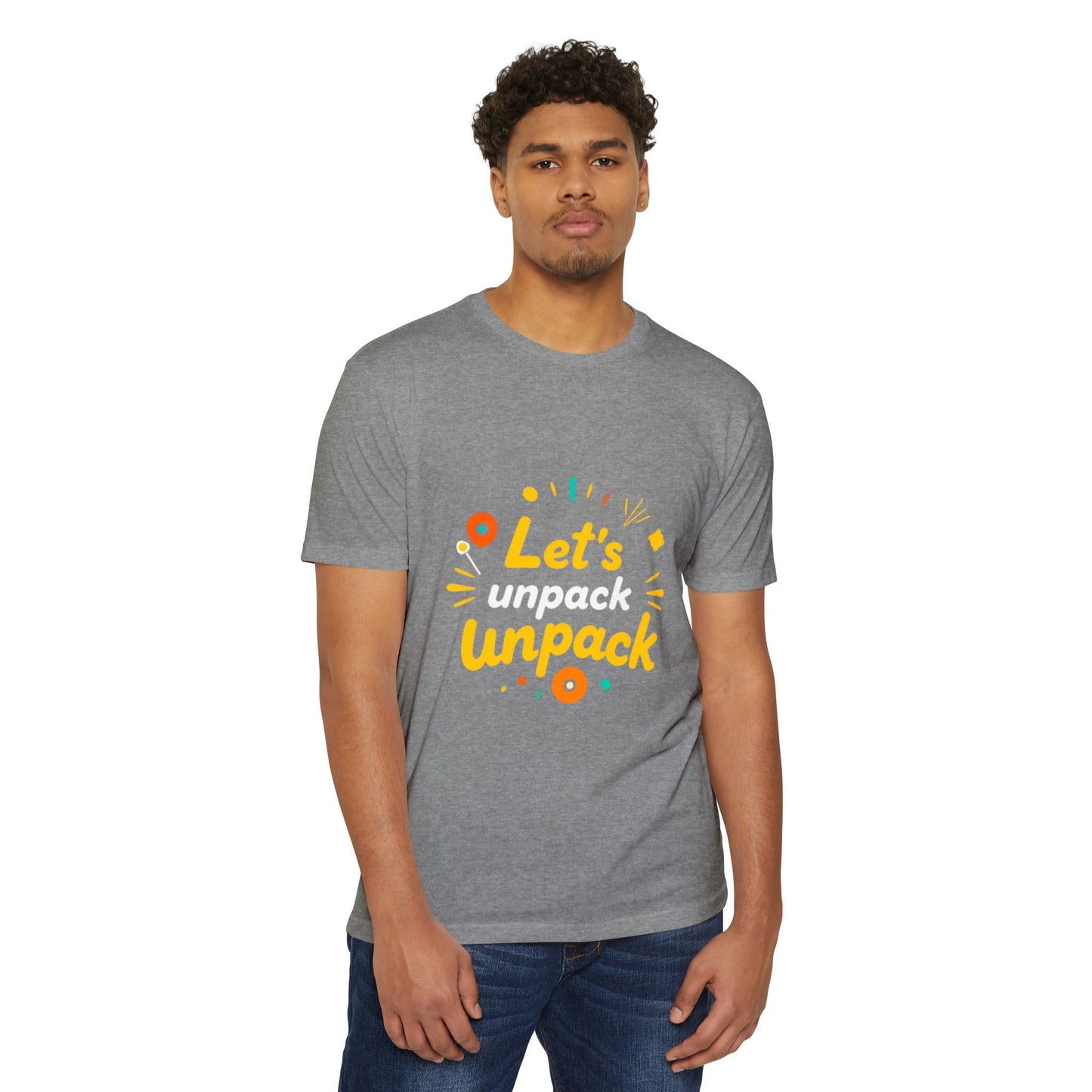 Graphic Tee Unisex T-Shirt - Let's Unpack Design