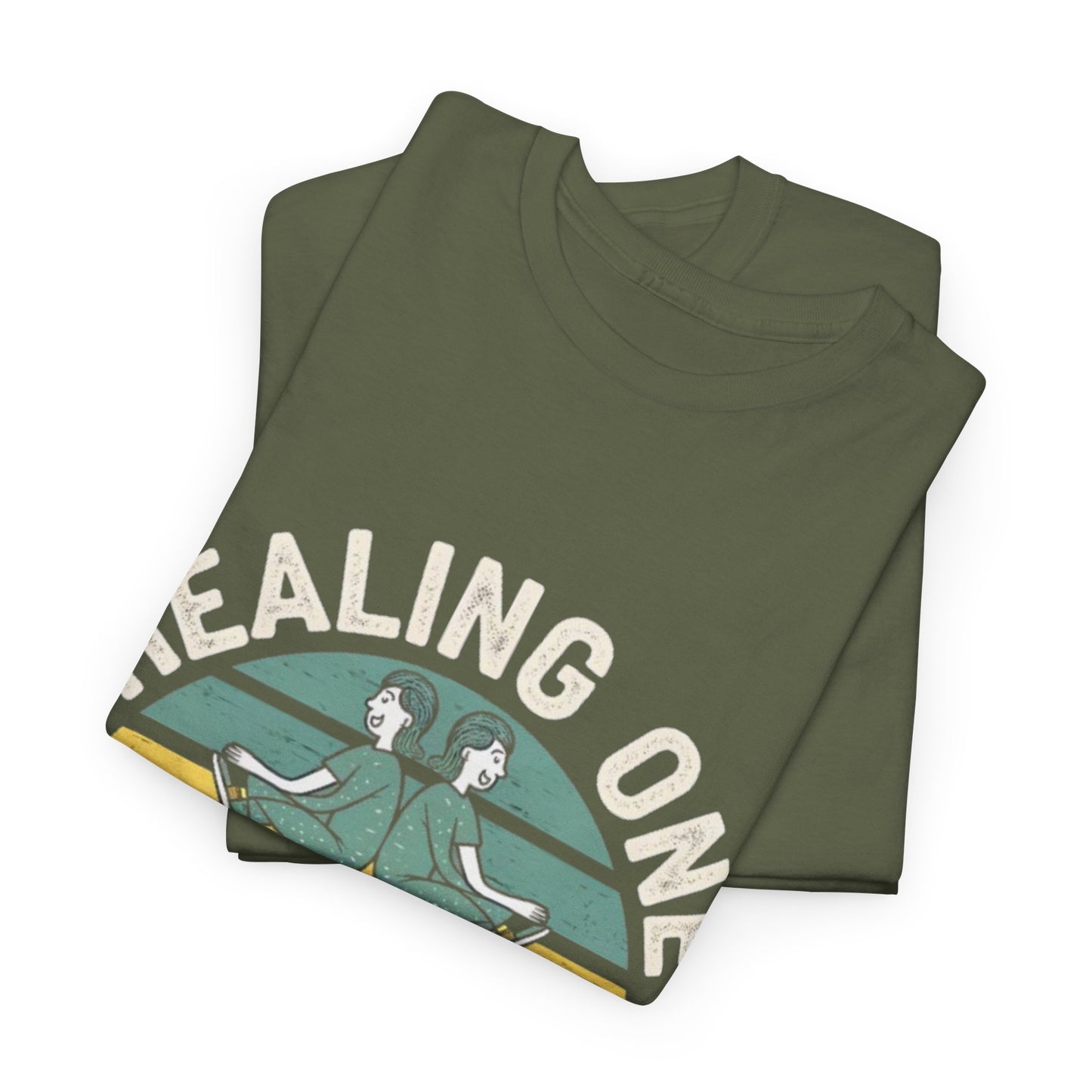 Unisex Heavy Cotton Tee -Healing repressed memories one at a time
