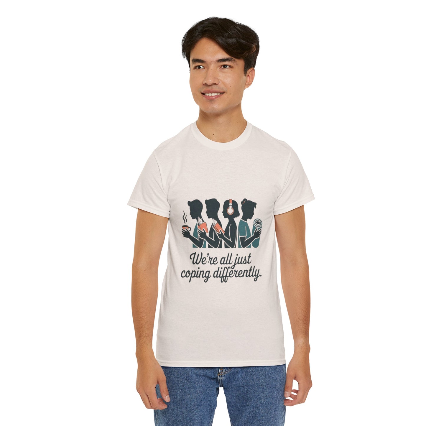 Coping Together Unisex Tee - Mental Health Awareness Apparel