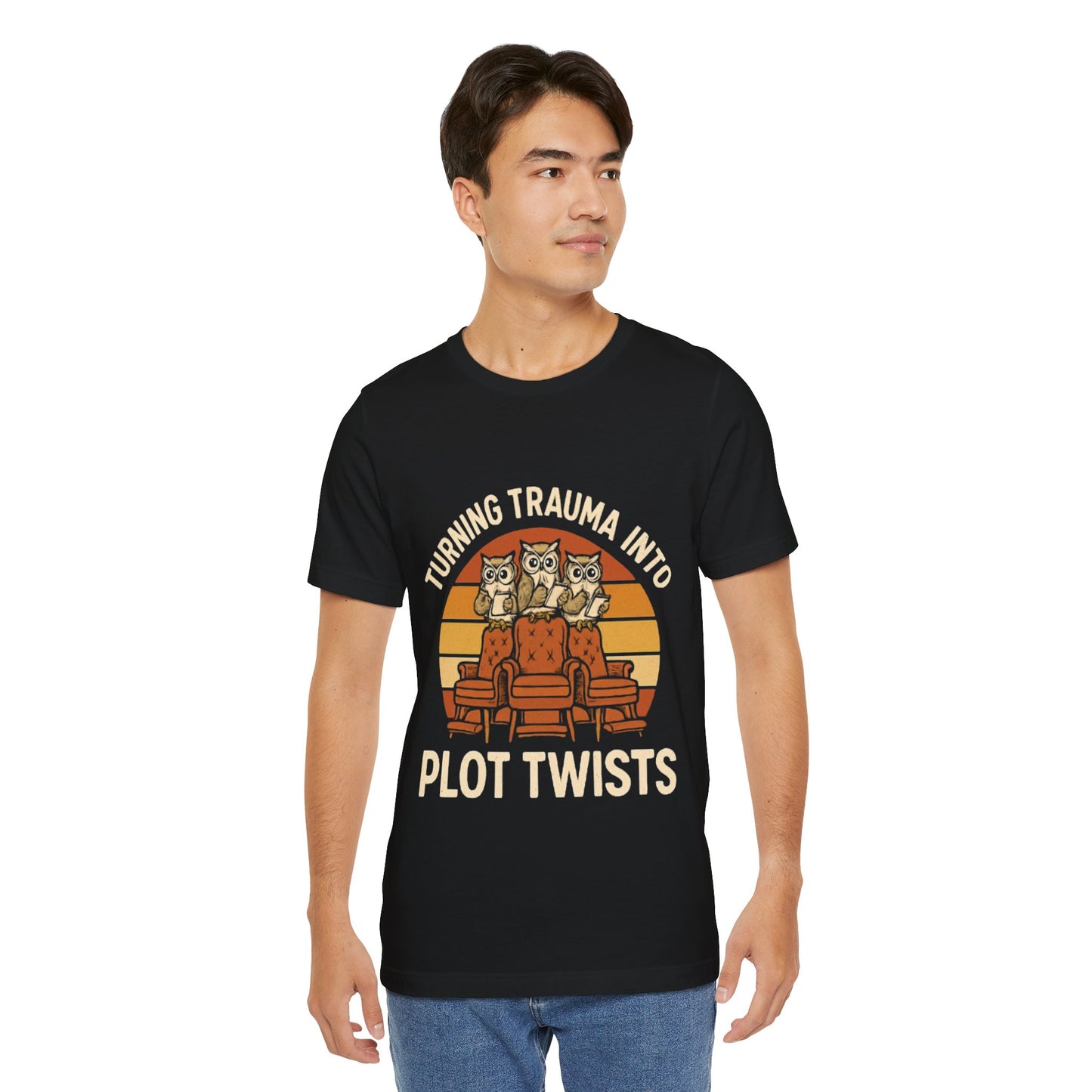 Turning Trauma into Plot Twists Tee, Unisex T-Shirt