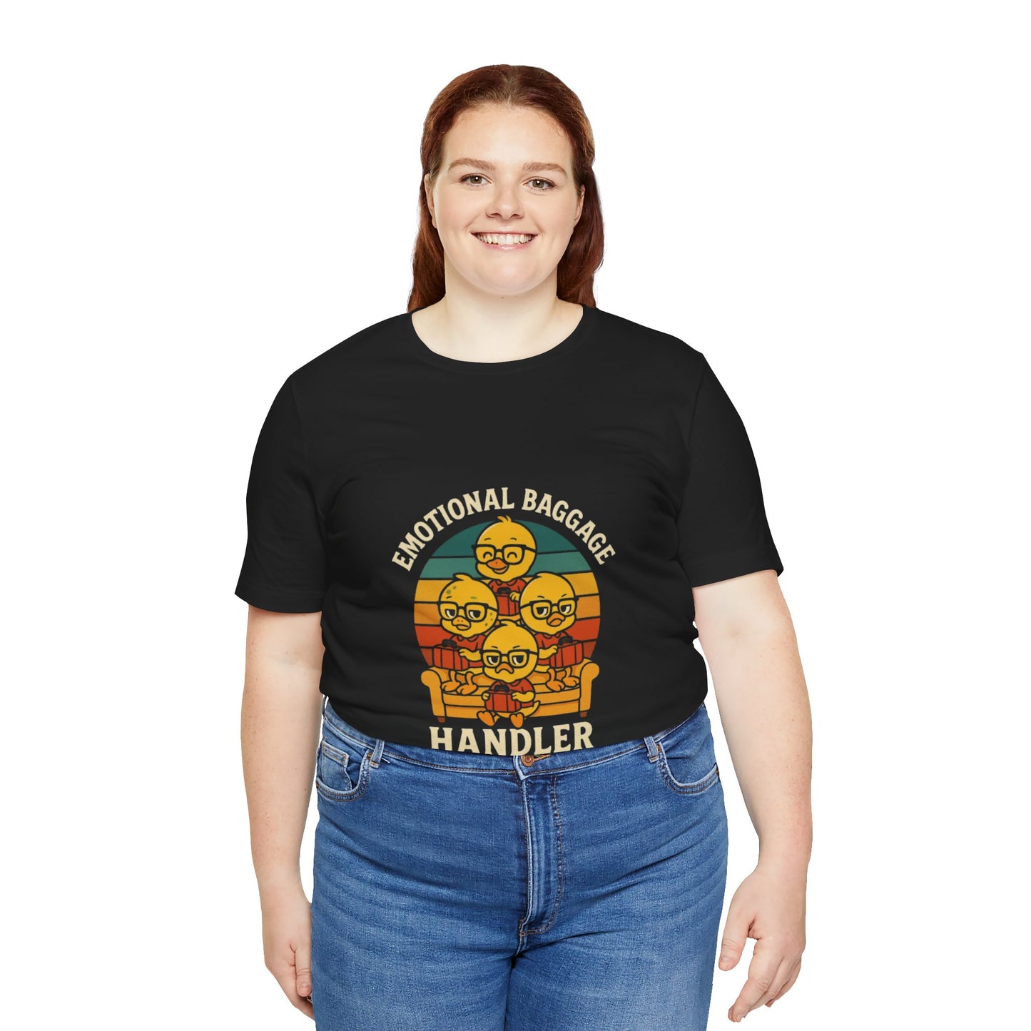 Unisex Jersey Short Sleeve T-Shirt - Emotional Baggage Handler