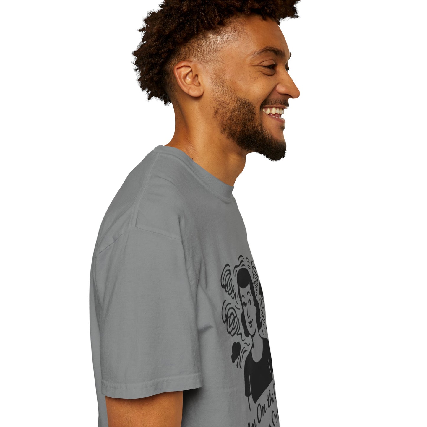 Calm on the Outside T-Shirt, Unisex Garment-Dyed Tee