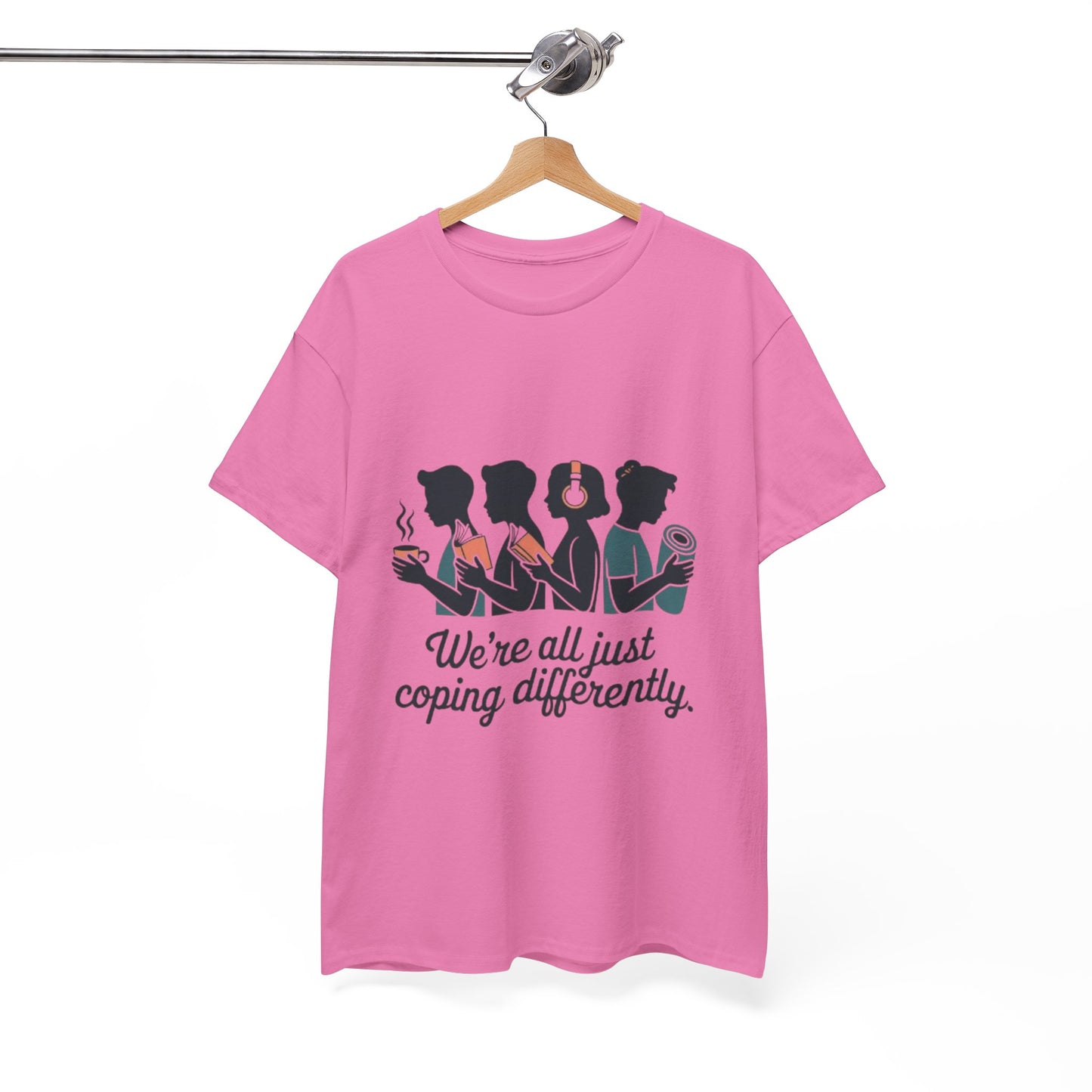 Coping Together Unisex Tee - Mental Health Awareness Apparel