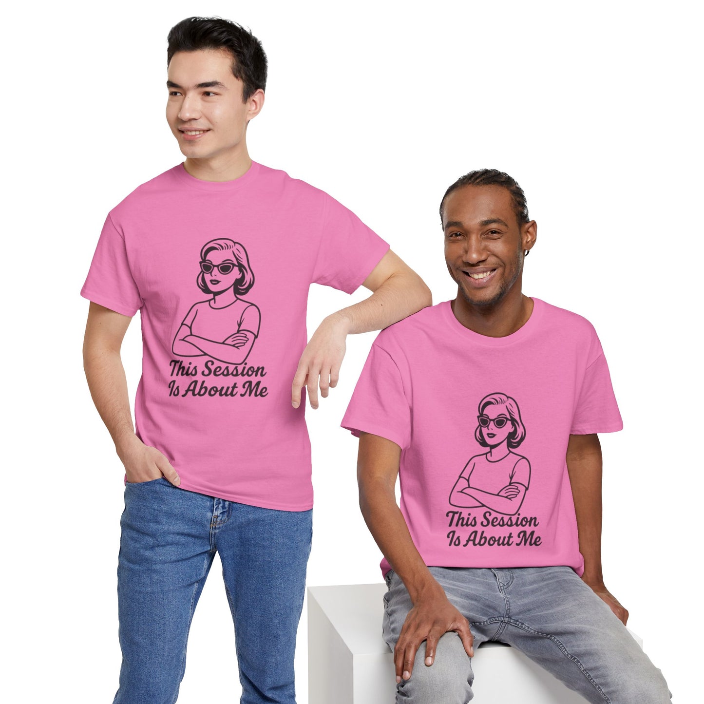 Empowered Statement Tee - This Session Is About Me