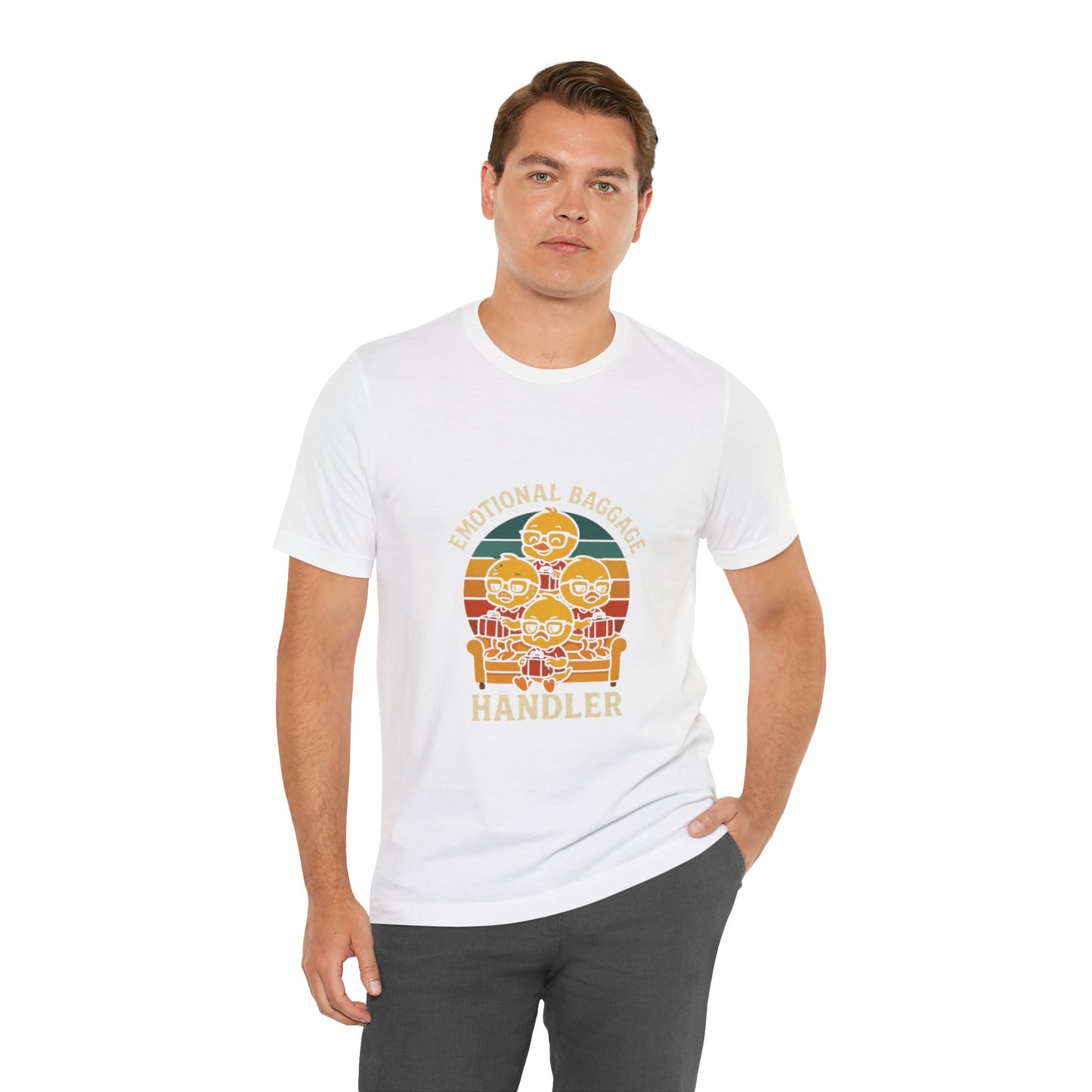 Unisex Jersey Short Sleeve T-Shirt - Emotional Baggage Handler