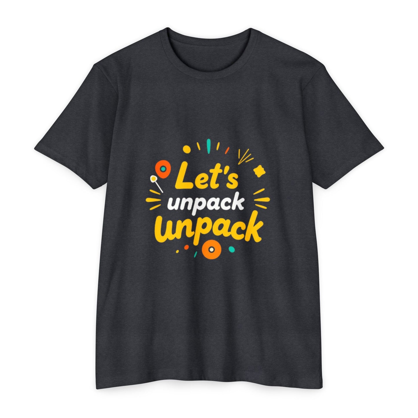 Graphic Tee Unisex T-Shirt - Let's Unpack Design
