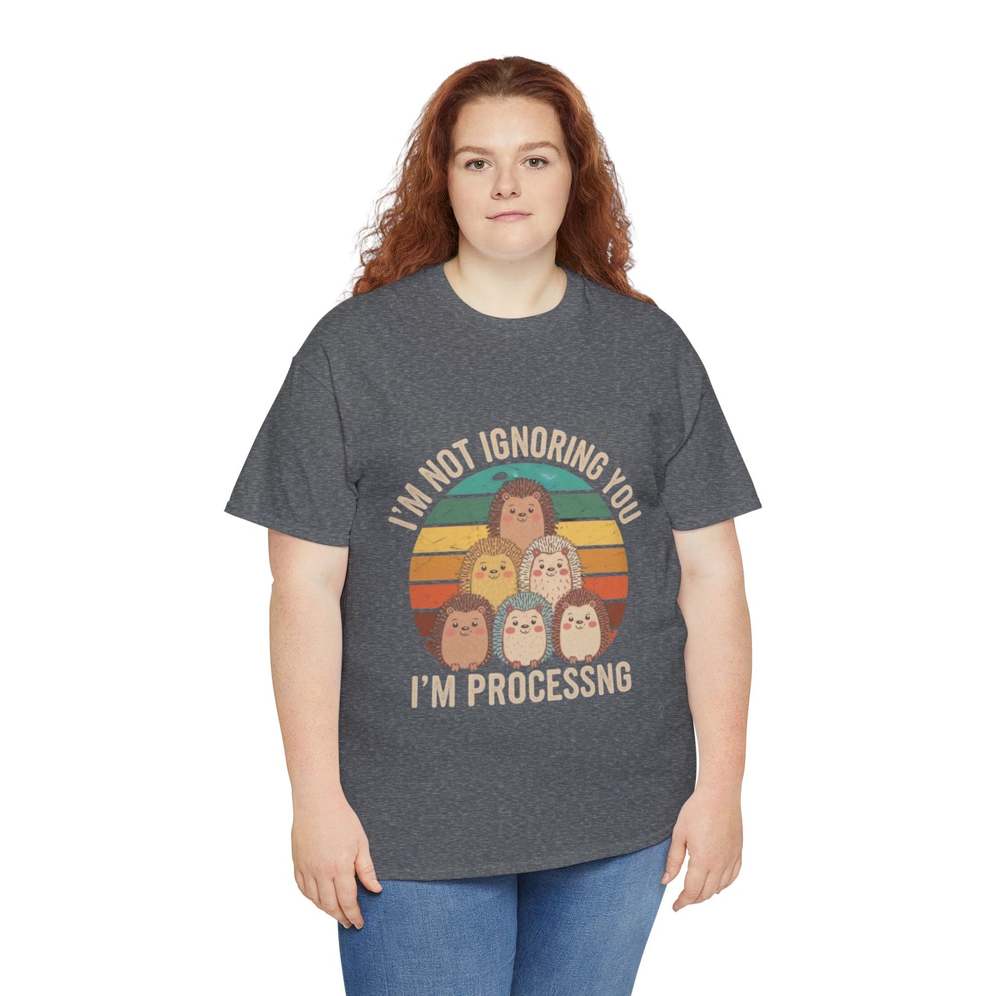 Funny Psychology Unisex Tee - 'I'm Not Ignoring You, I'm Processing'