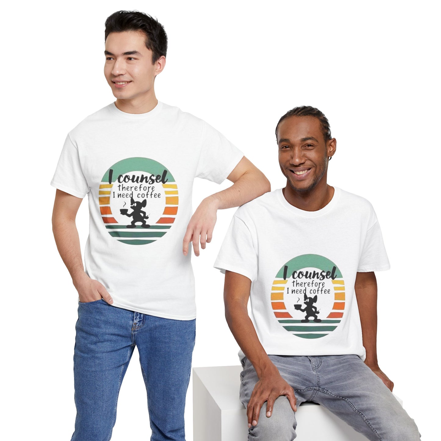 Unisex Heavy Cotton-Counselor Tee