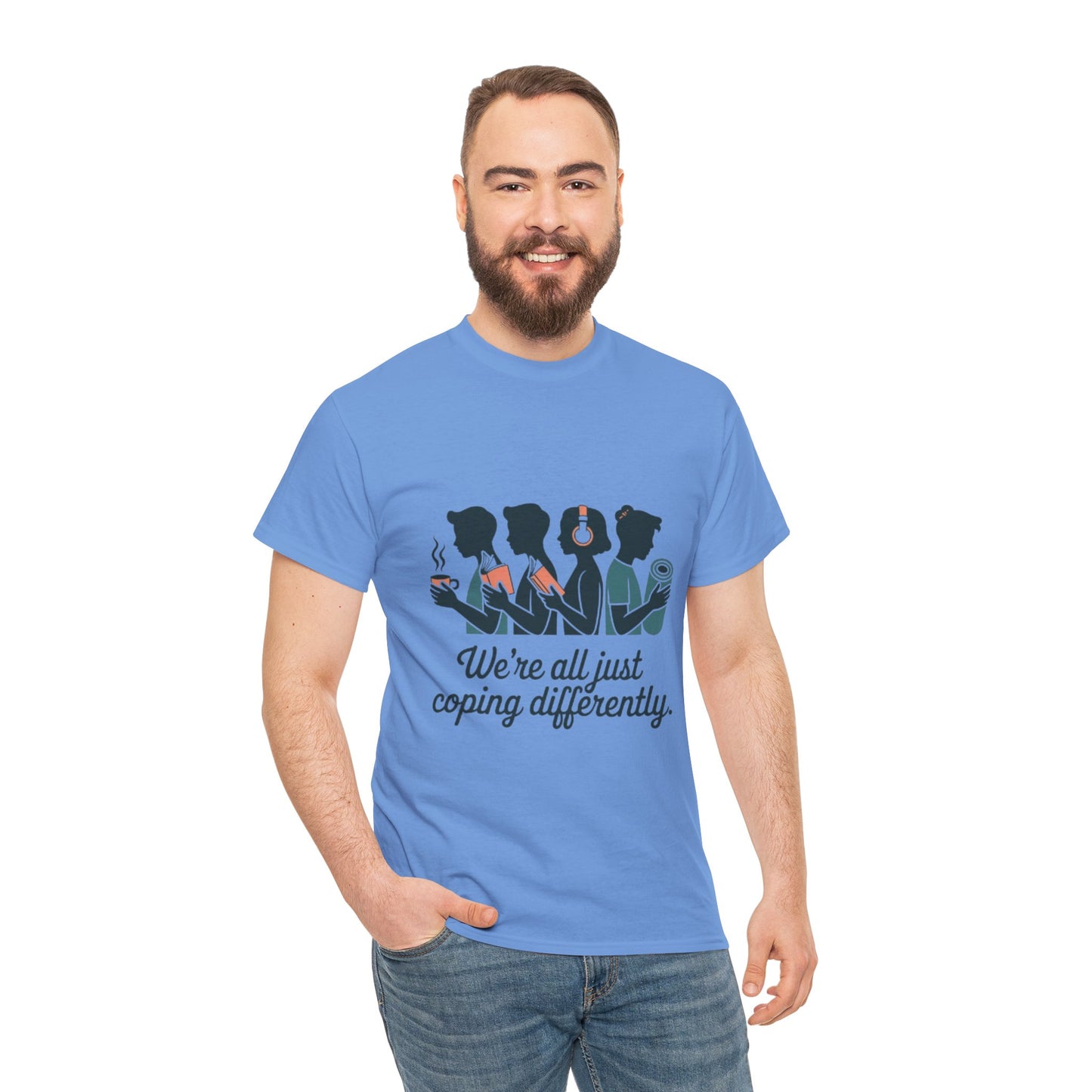 Coping Together Unisex Tee - Mental Health Awareness Apparel