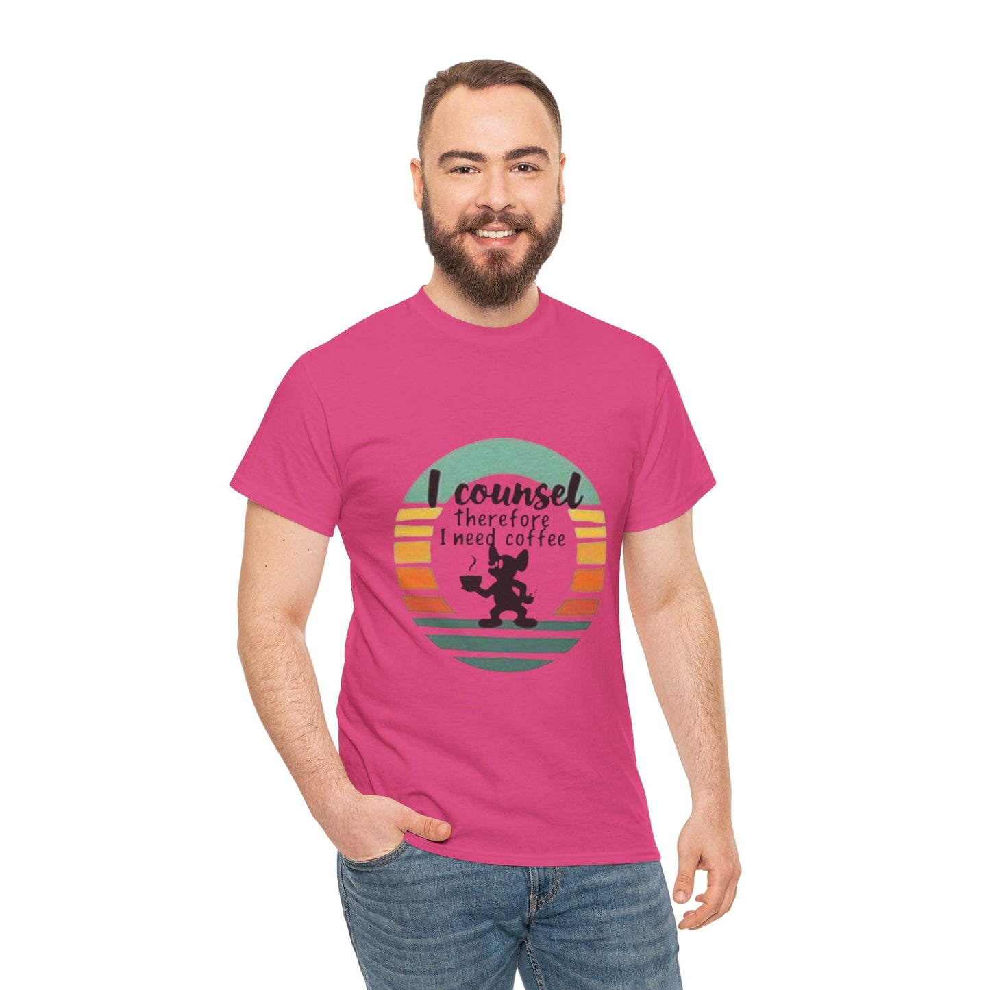 Unisex Heavy Cotton-Counselor Tee