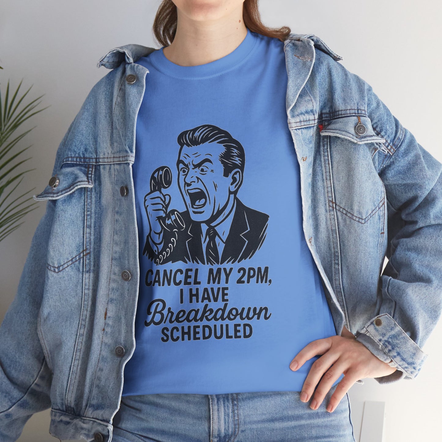 Humorous Unisex Cotton Tee – Perfect Gift for Stress Relief