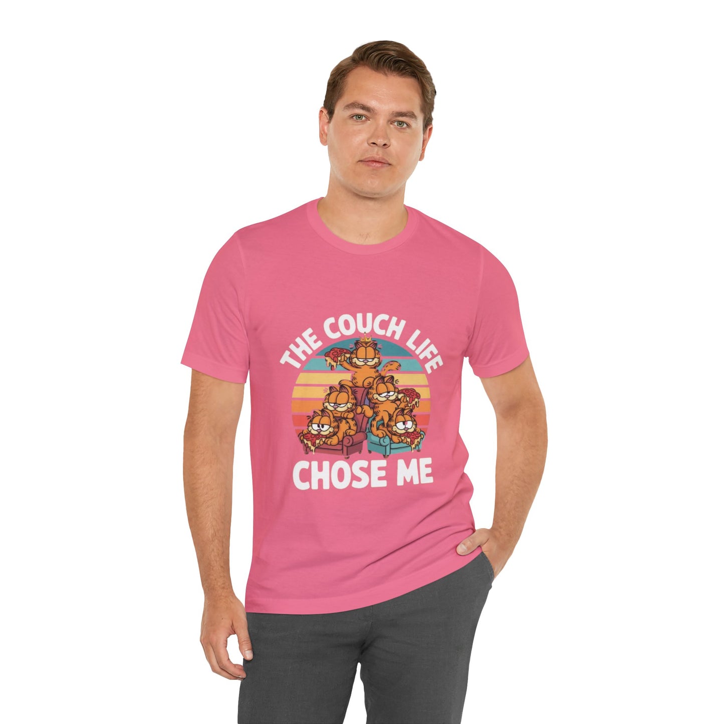Vintage Unisex Tee - The Couch Life Chose Me