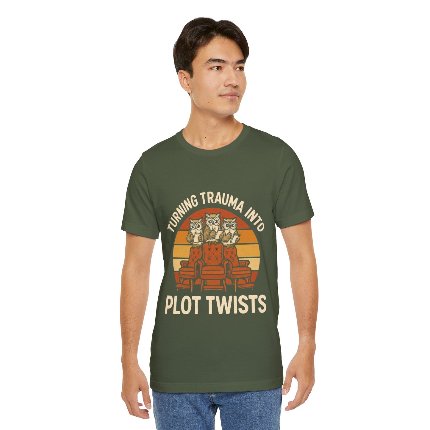 Turning Trauma into Plot Twists Tee, Unisex T-Shirt