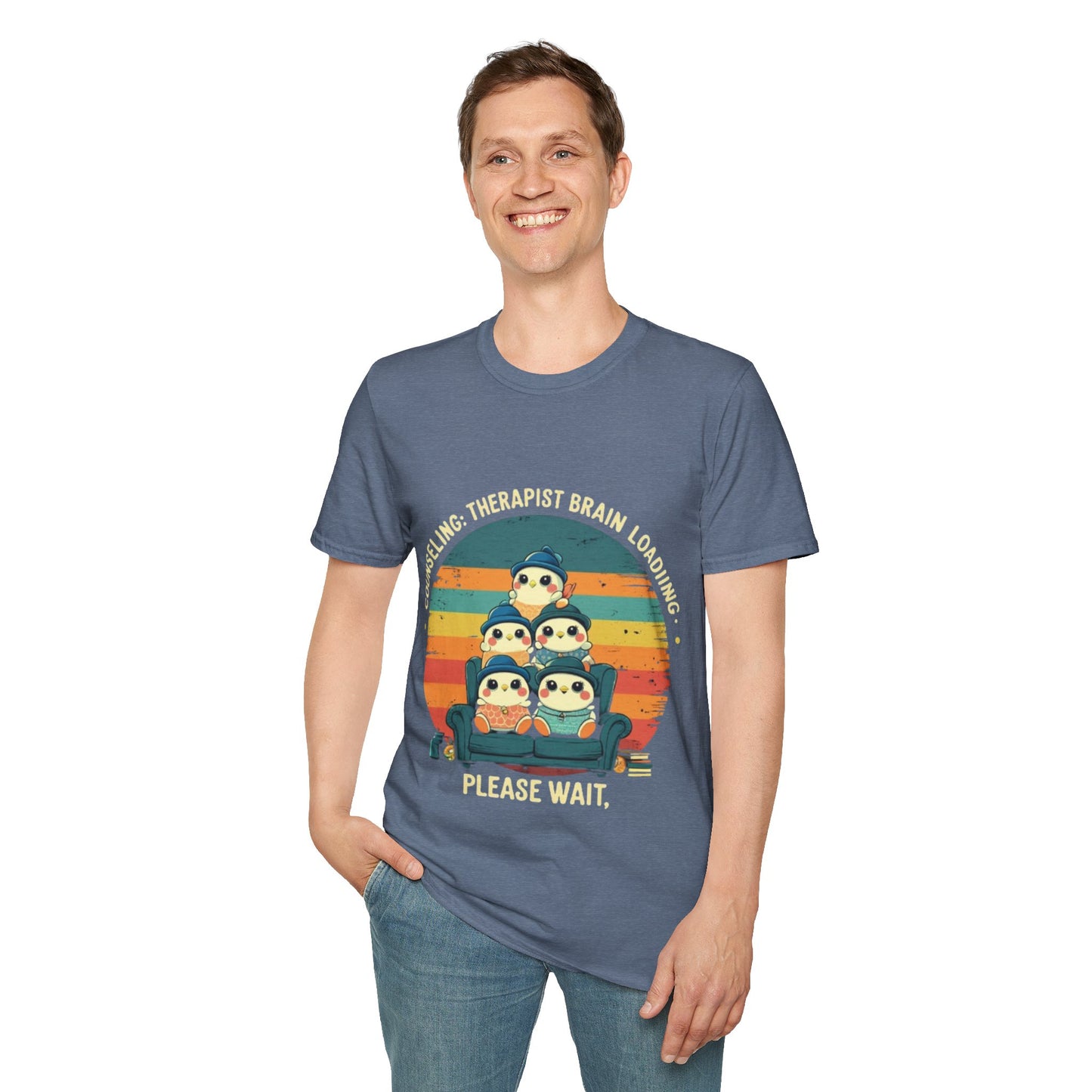 Unisex Tee-Therapist Brain Loading