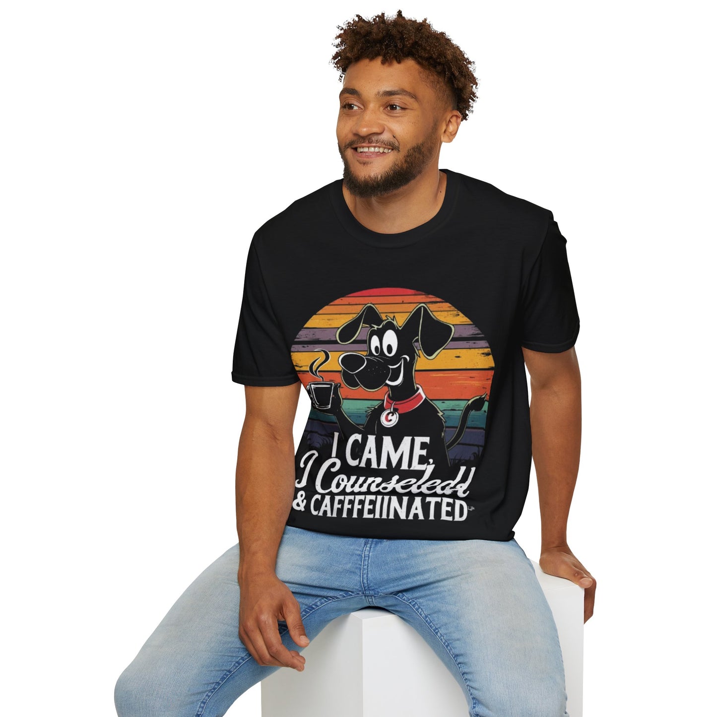 Fun Counselor T-Shirt -I Came I Counseled