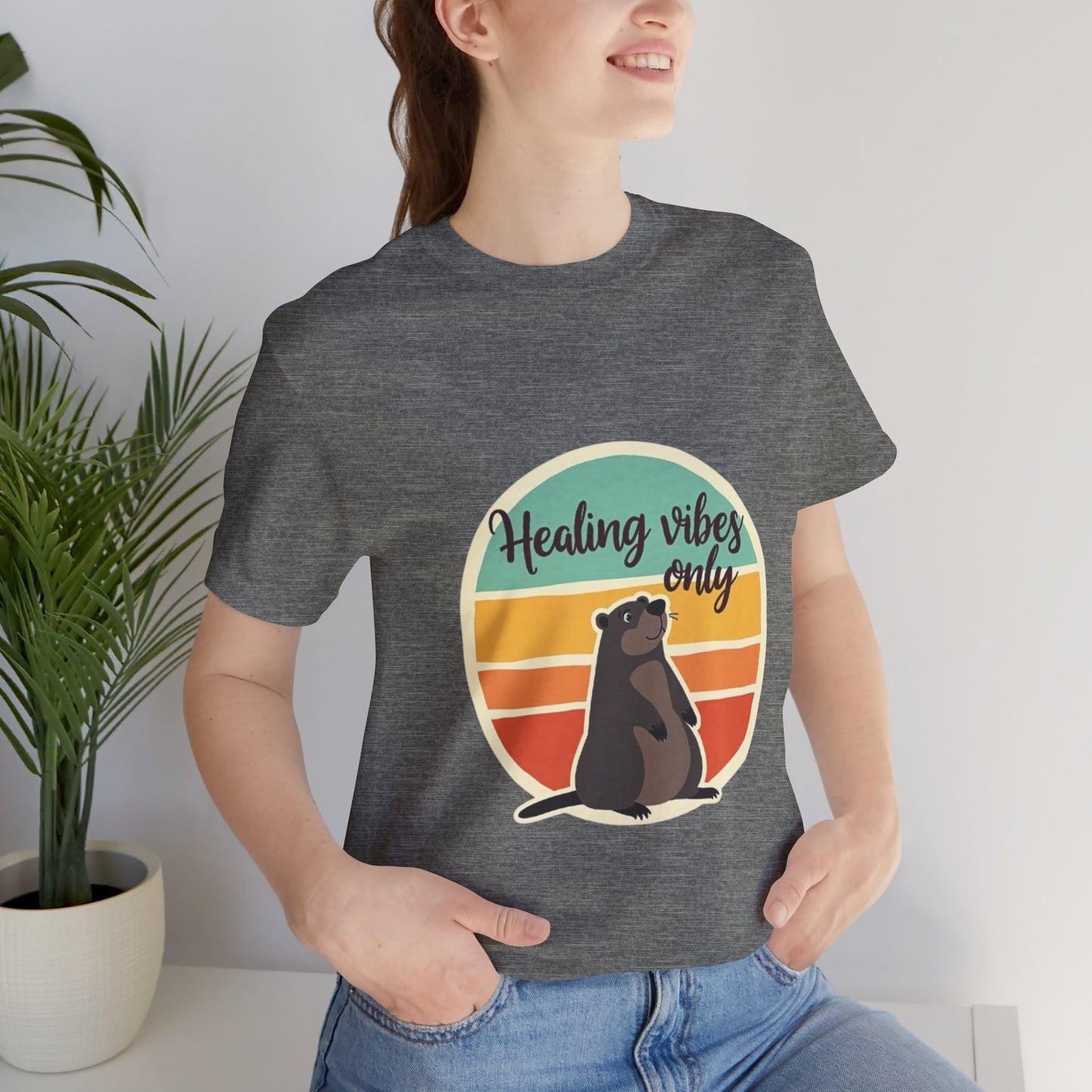 Unisex Tee - Healing Vibes Only