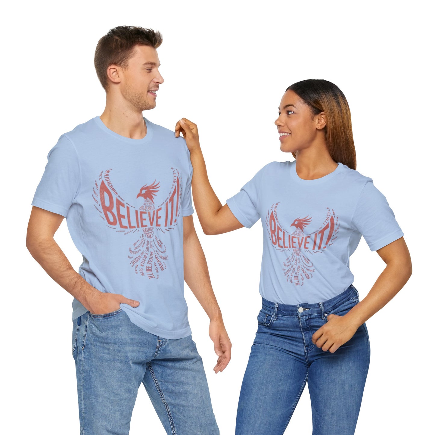 Unisex Jersey Short Sleeve Tee -Believe it