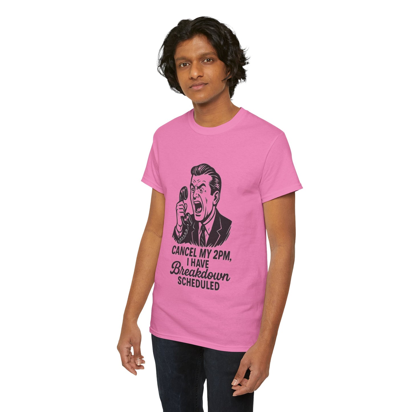 Humorous Unisex Cotton Tee – Perfect Gift for Stress Relief