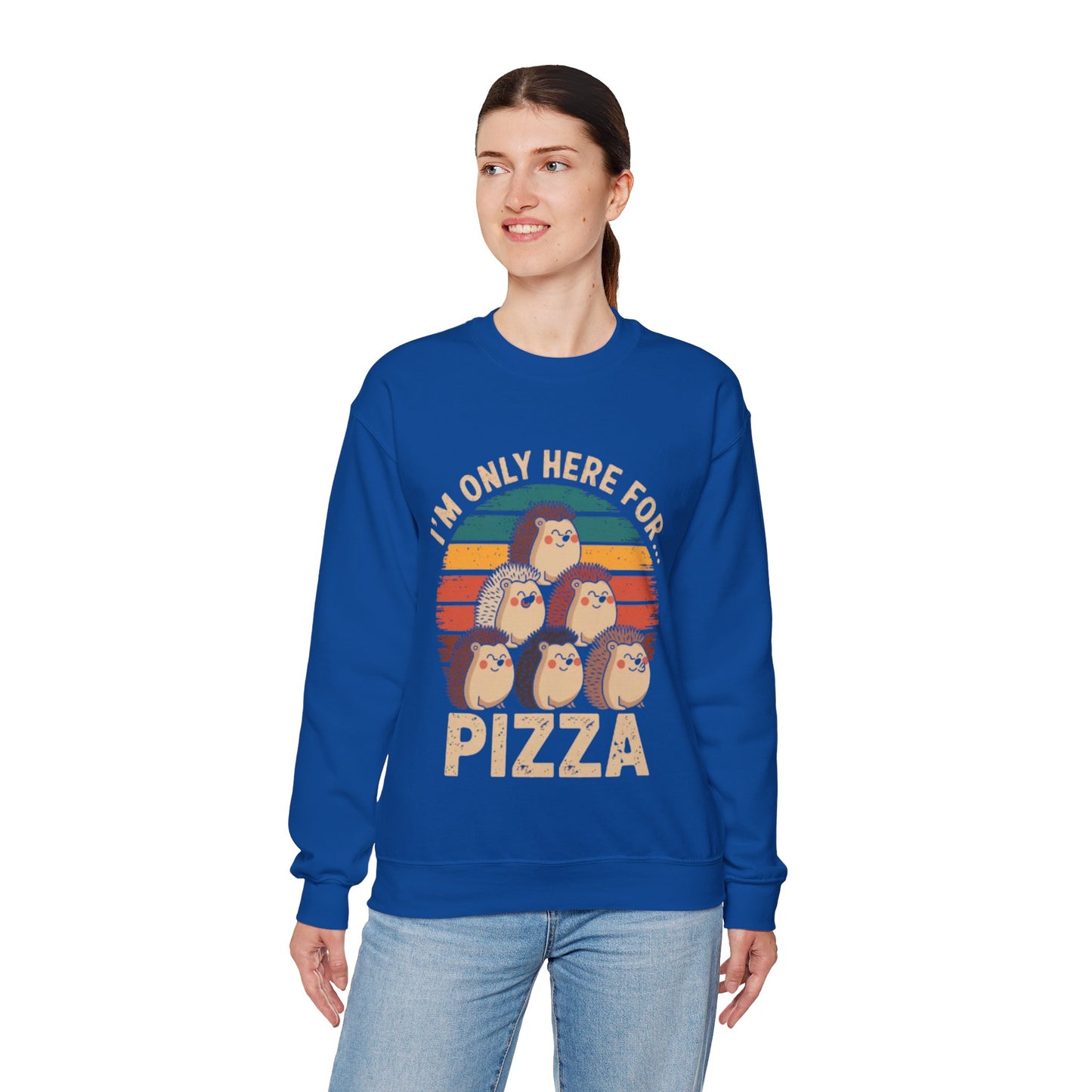 Crewneck Sweatshirt -Pizza Lover