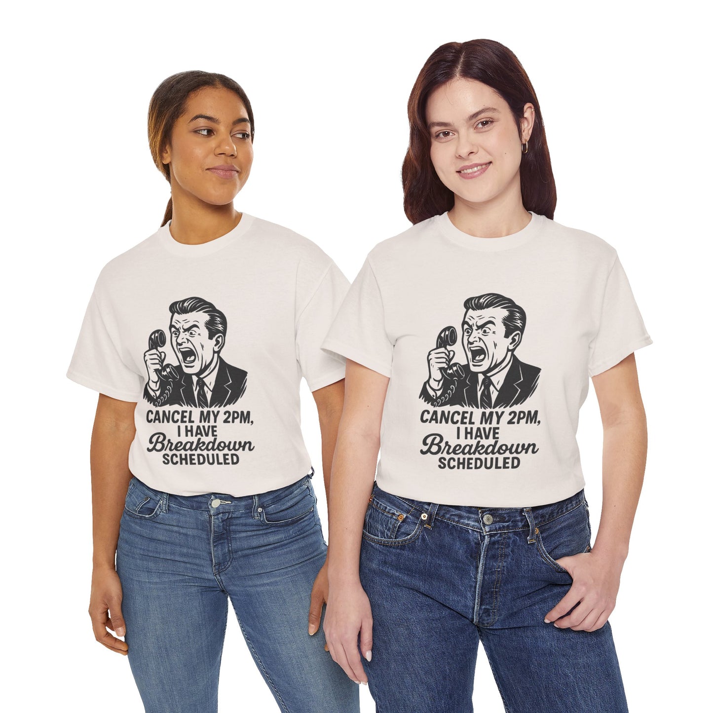 Humorous Unisex Cotton Tee – Perfect Gift for Stress Relief