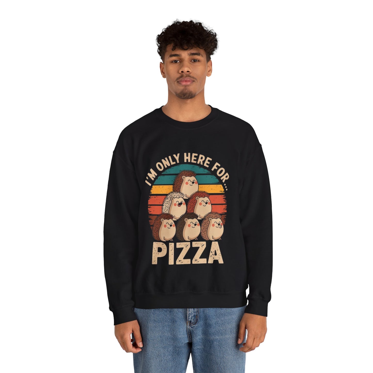 Crewneck Sweatshirt -Pizza Lover