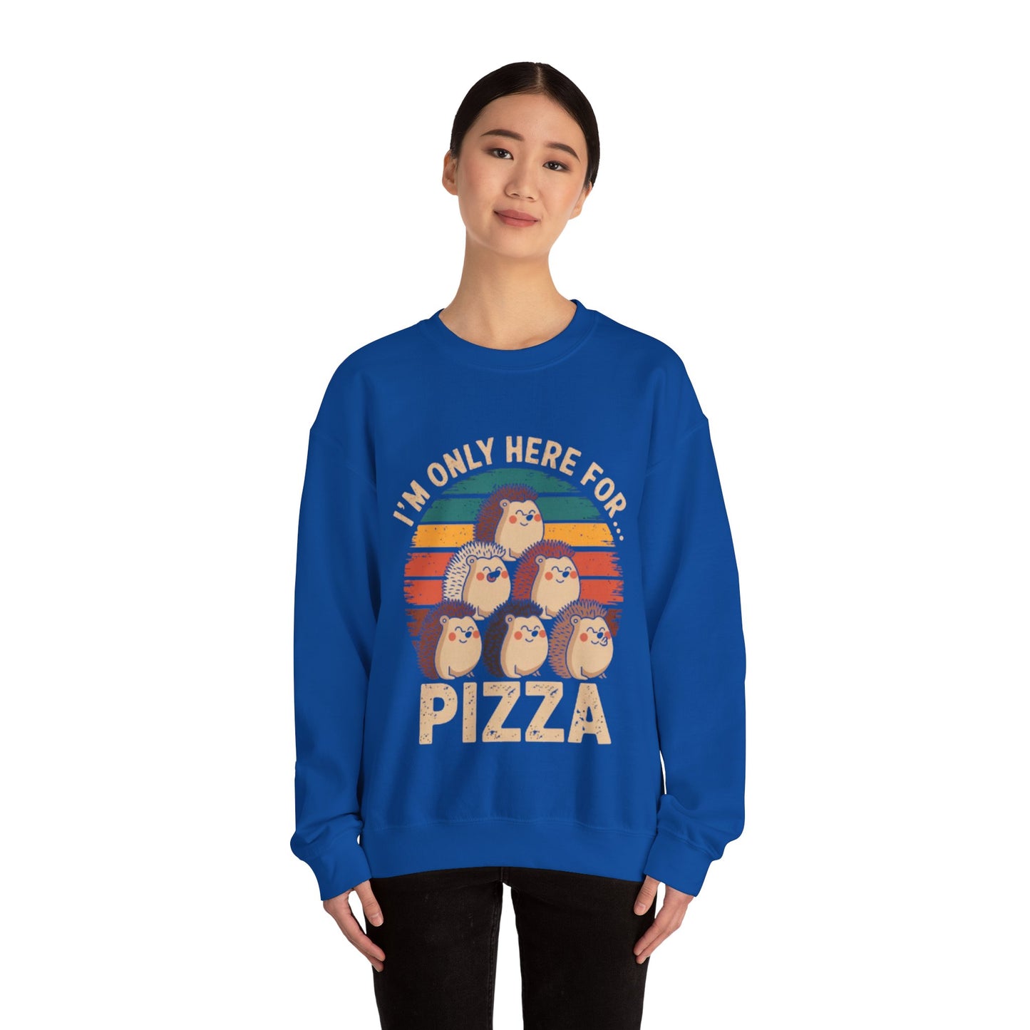 Crewneck Sweatshirt -Pizza Lover