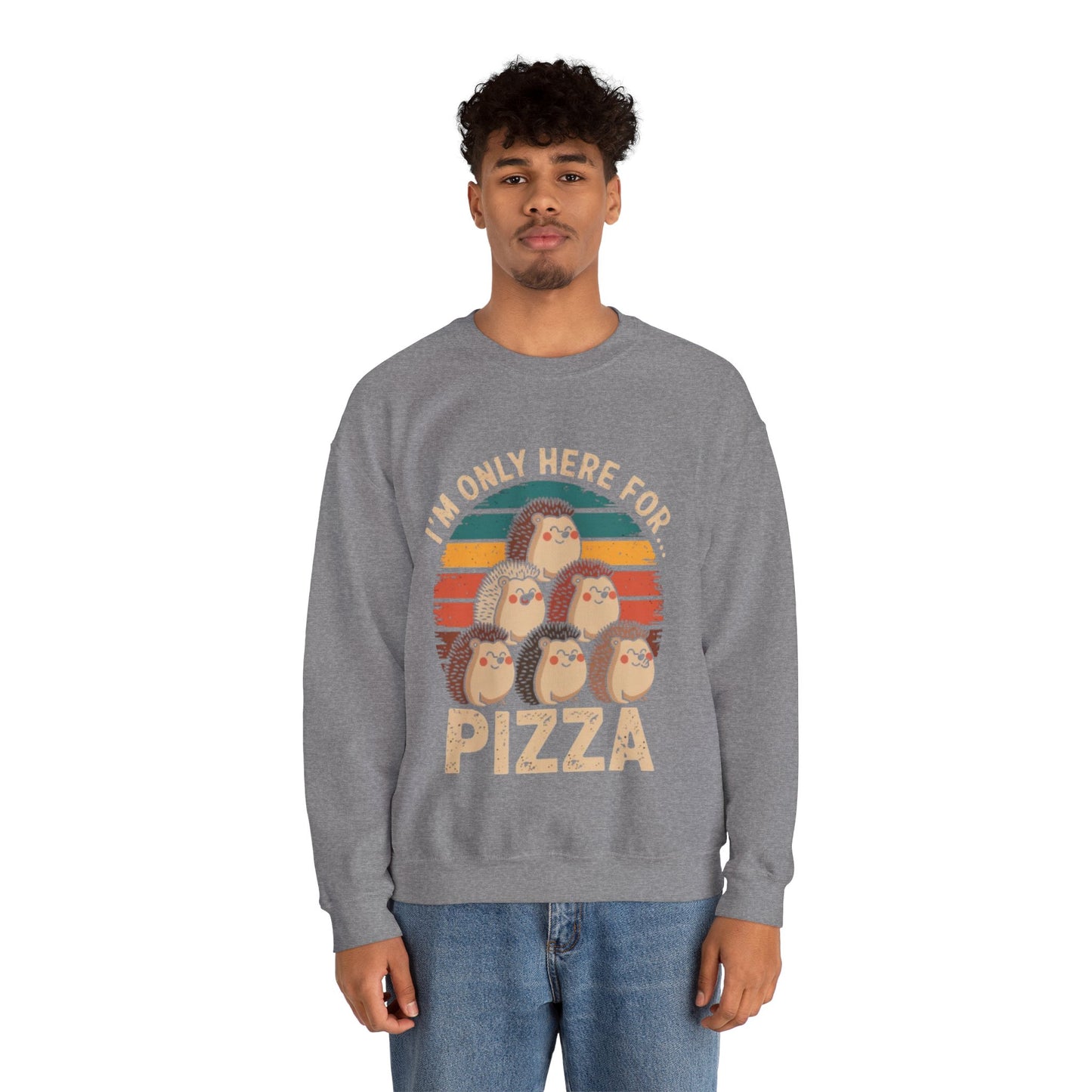 Crewneck Sweatshirt -Pizza Lover