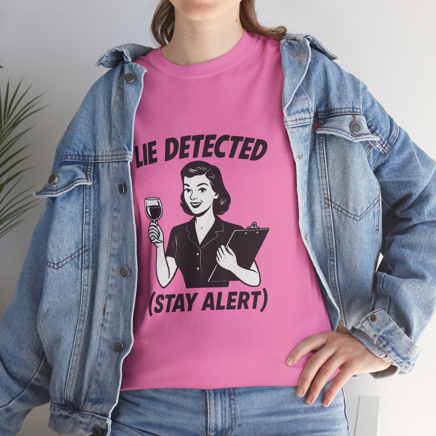 Funny Lie Detected Unisex Tee