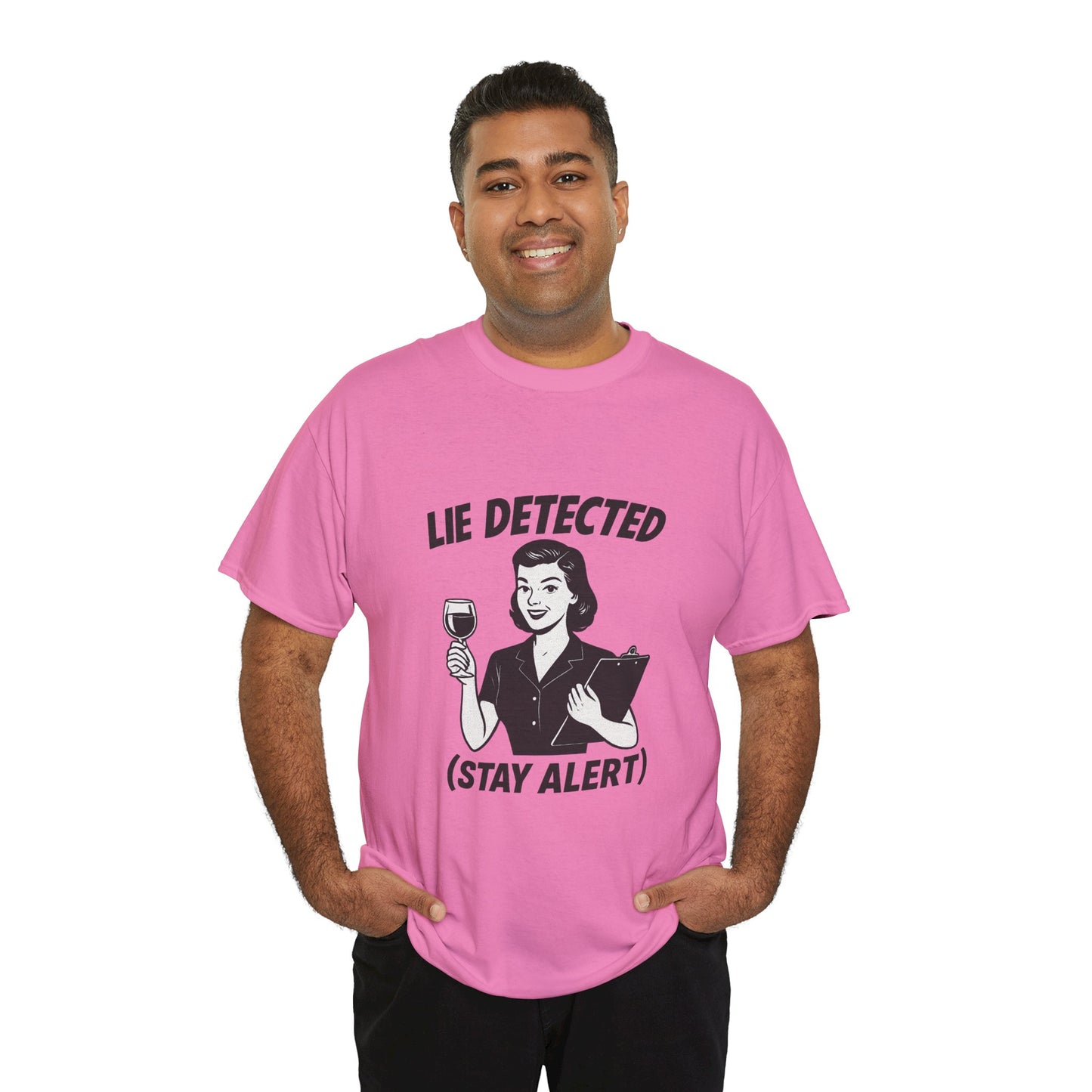 Funny Lie Detected Unisex Tee