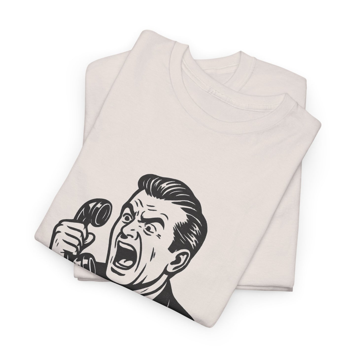 Humorous Unisex Cotton Tee – Perfect Gift for Stress Relief