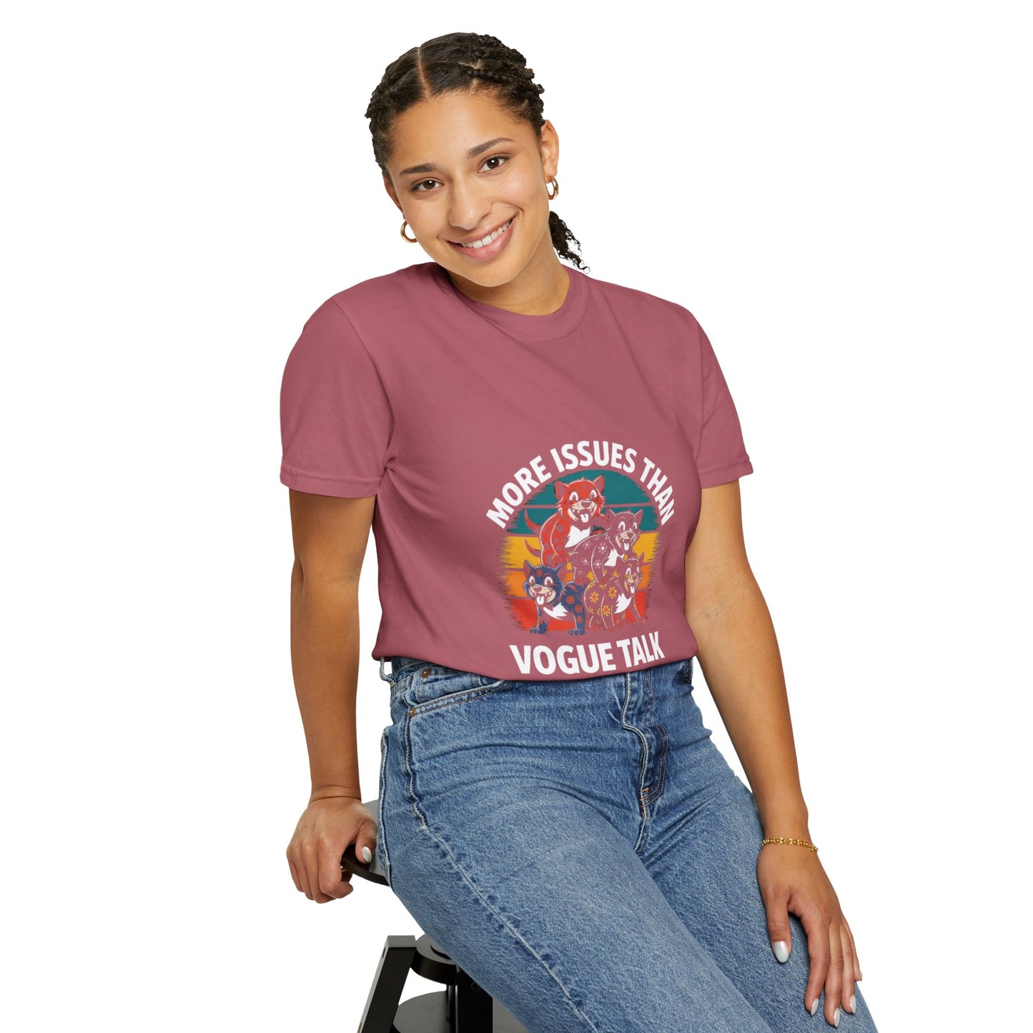 Garment-Dyed T-Shirt - More Issues Than Vogue