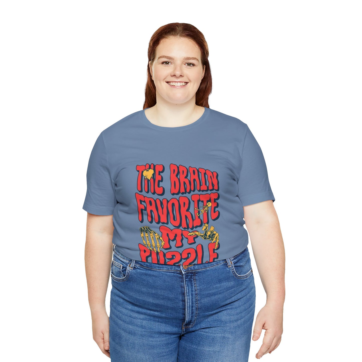 Psychology Enthusiast Unisex Tee - The Brain is my Favorite Puzzle