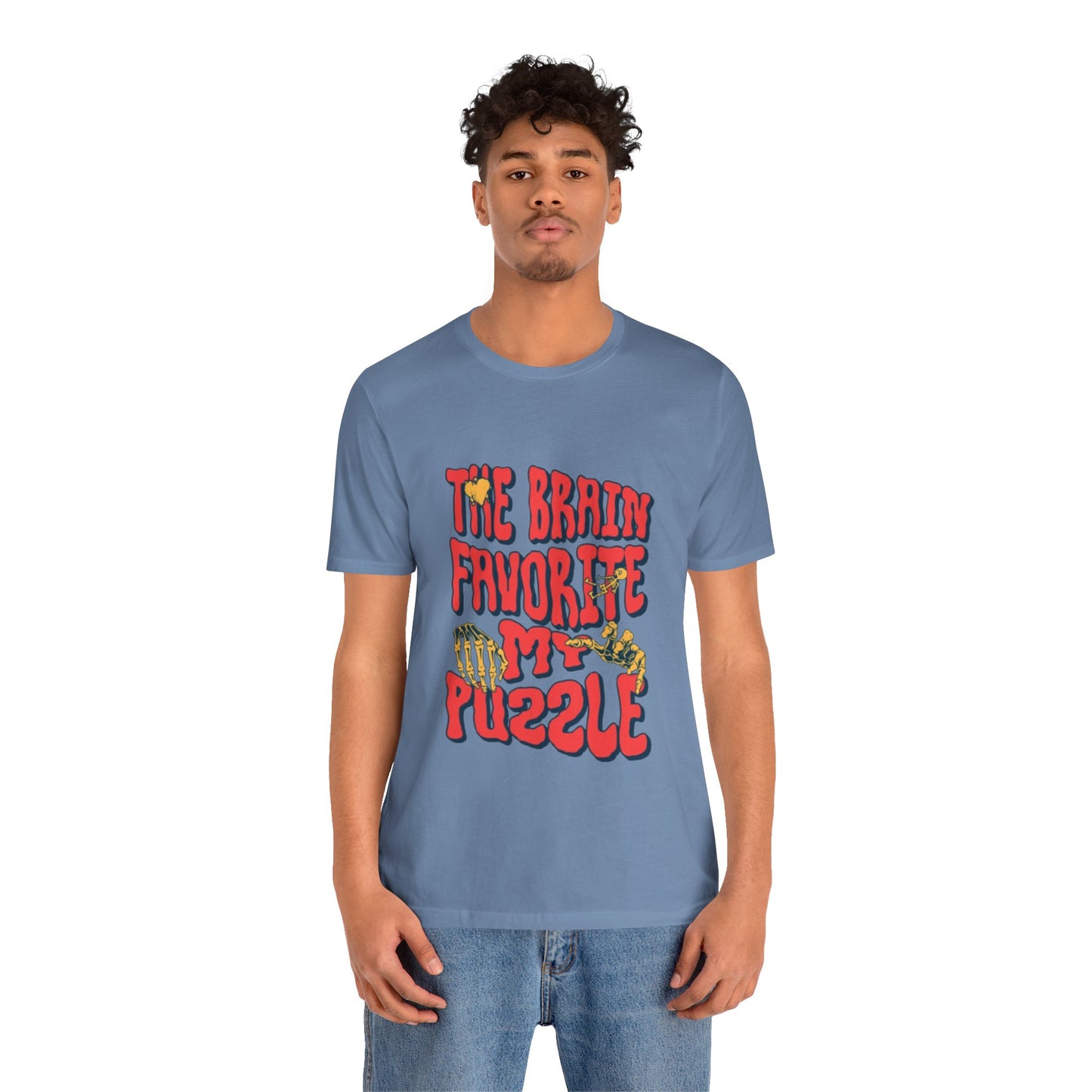 Psychology Enthusiast Unisex Tee - The Brain is my Favorite Puzzle
