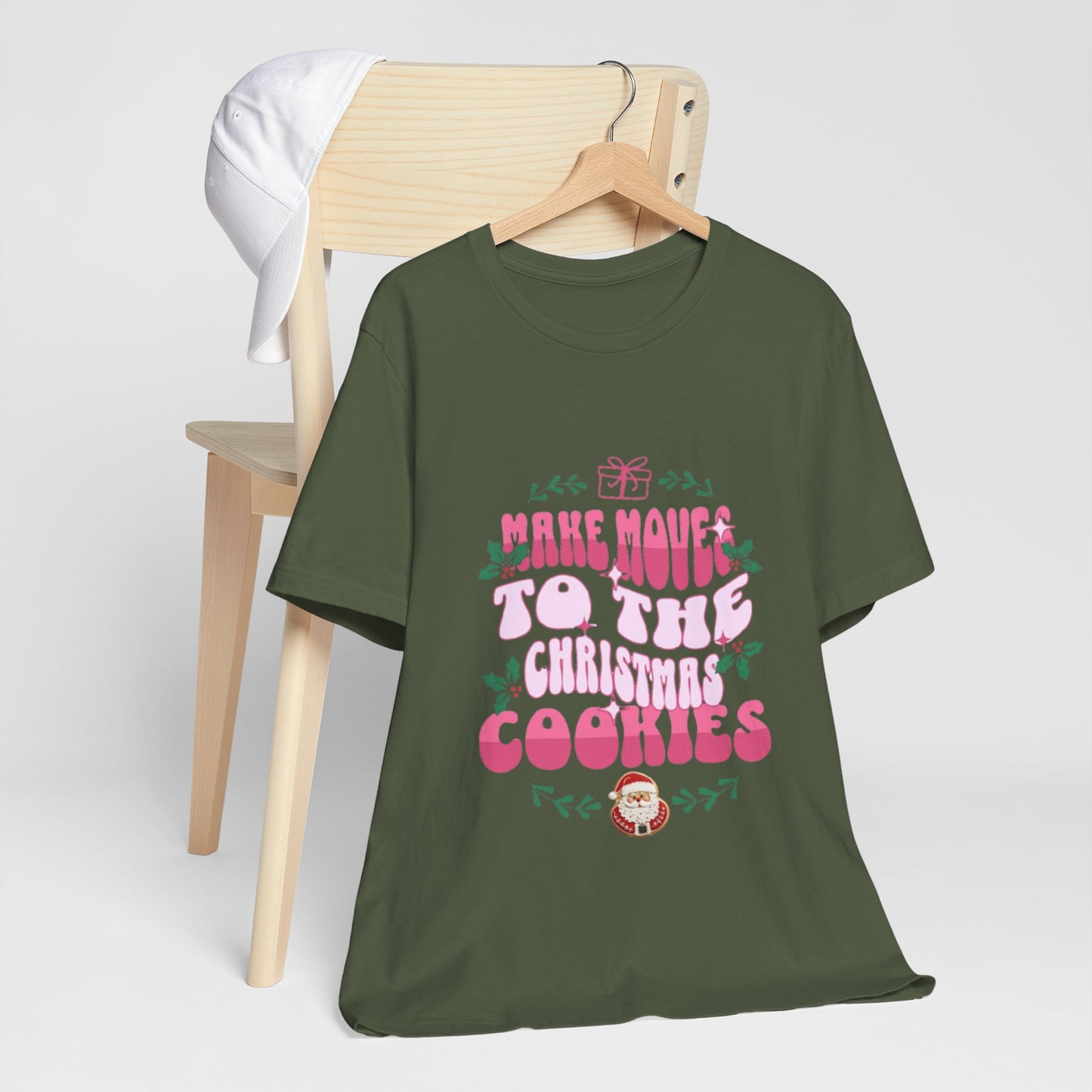 Christmas Cookies Jersey Short Sleeve Tee