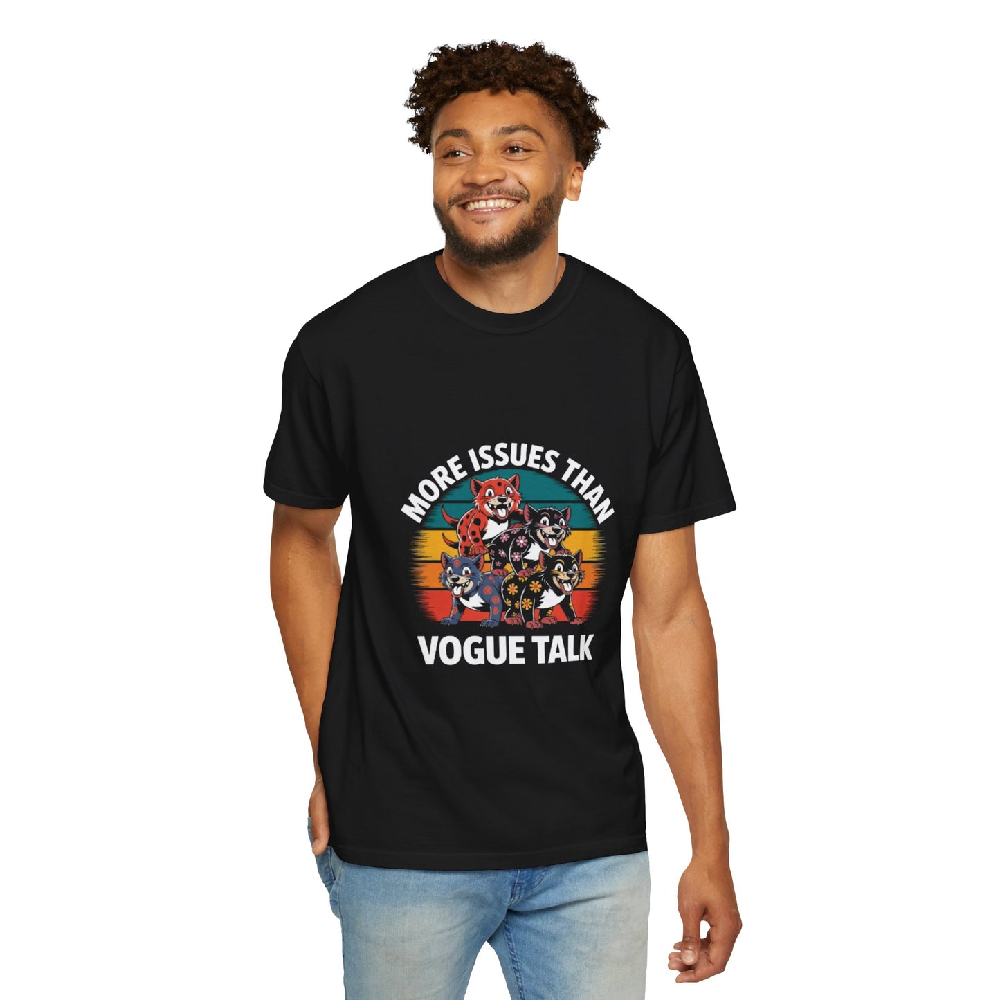 Garment-Dyed T-Shirt - More Issues Than Vogue