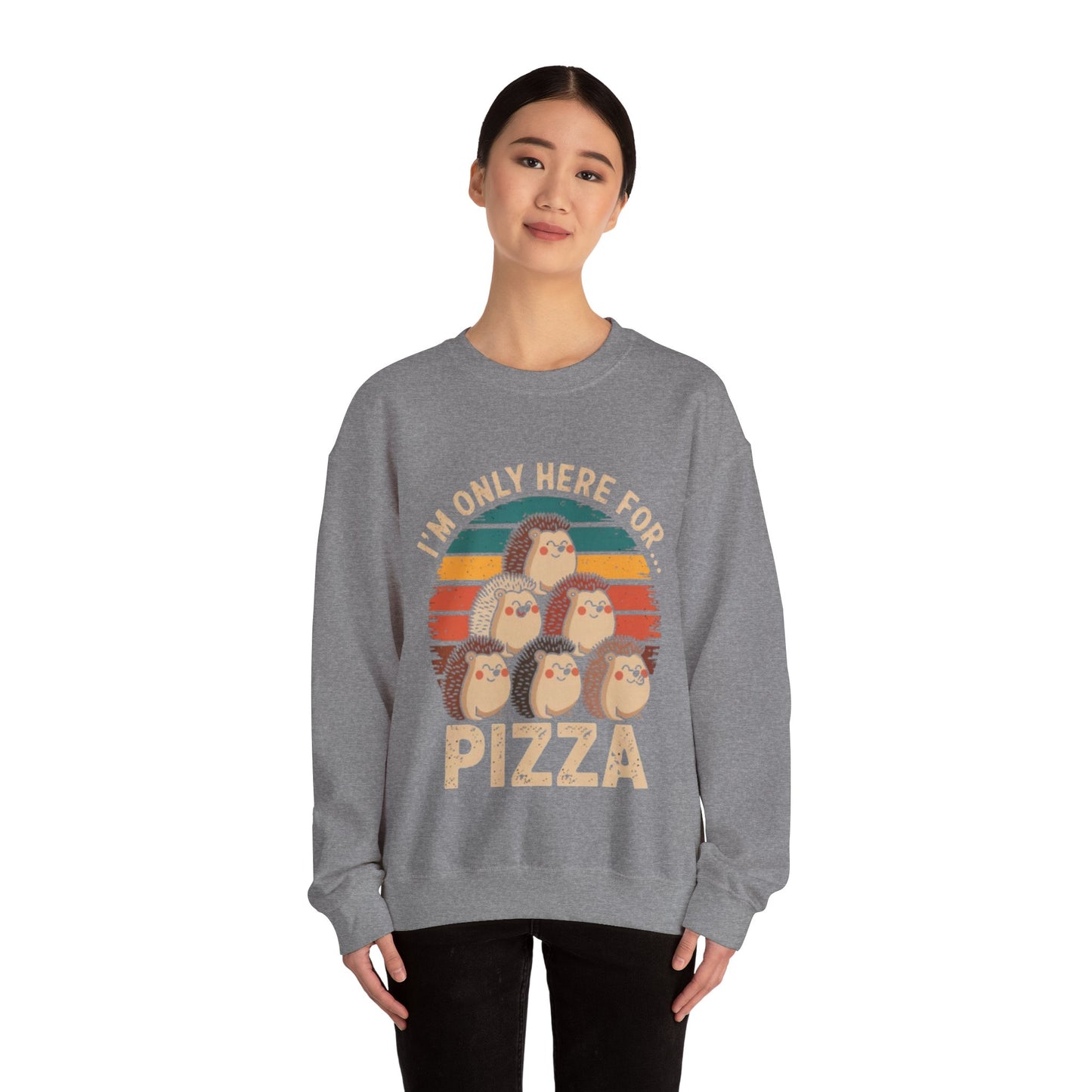 Crewneck Sweatshirt -Pizza Lover