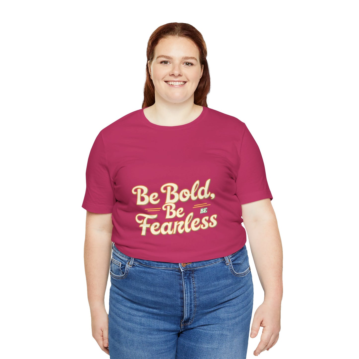 Sleeve Tee -Be Bold Be Fearless