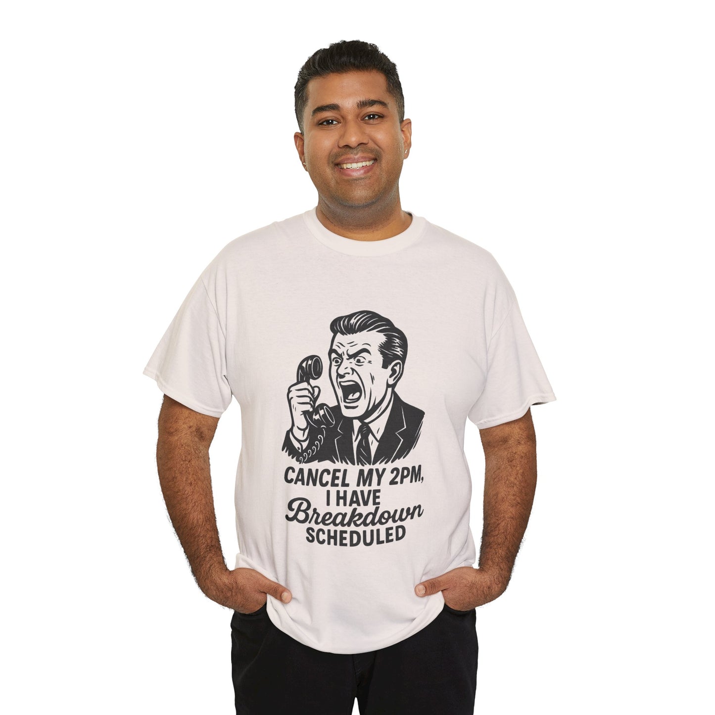 Humorous Unisex Cotton Tee – Perfect Gift for Stress Relief
