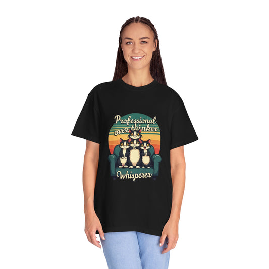 Unisex Garment-Dyed Tee -Professional Overthinker