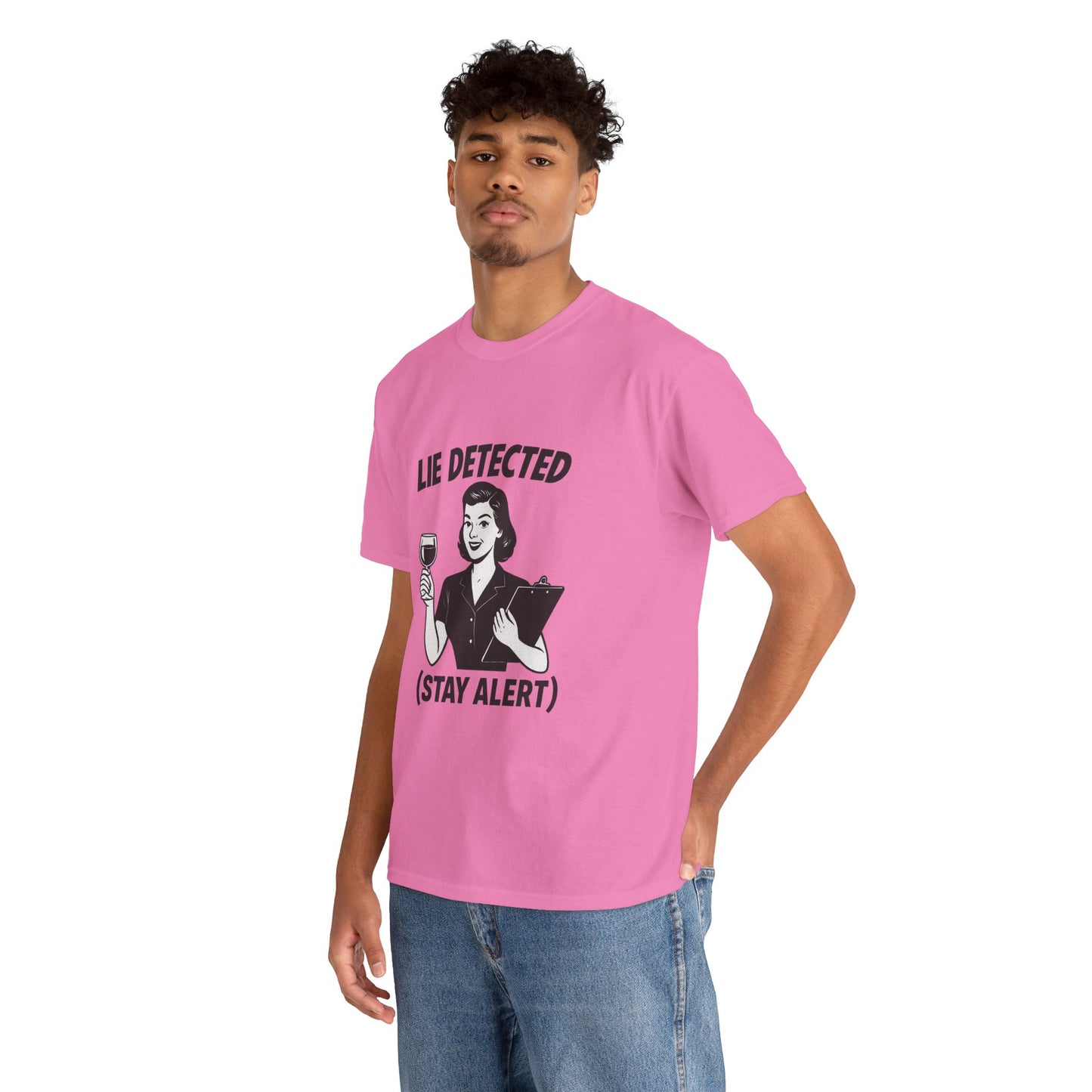 Funny Lie Detected Unisex Tee