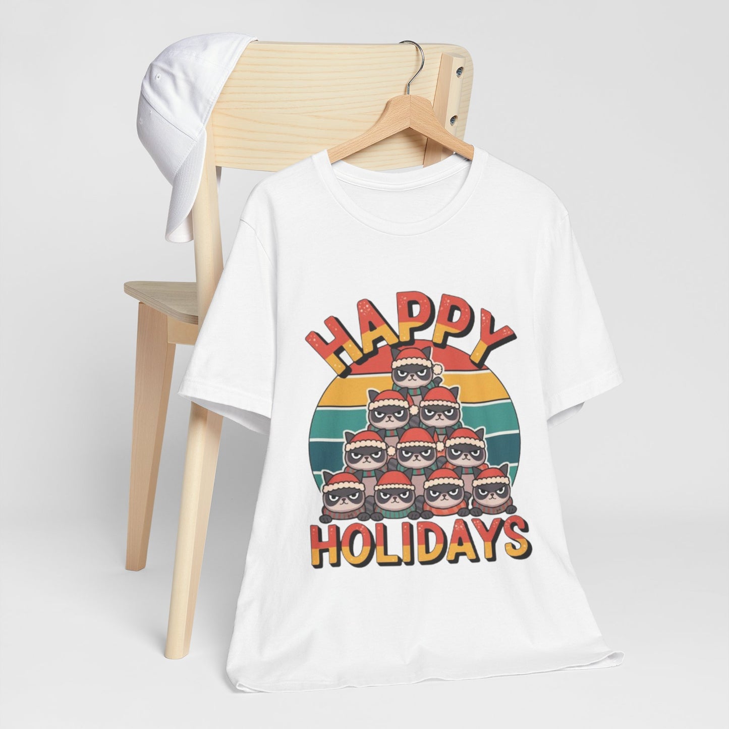 Unisex Jersey Short Sleeve Tee - Happy Holidays