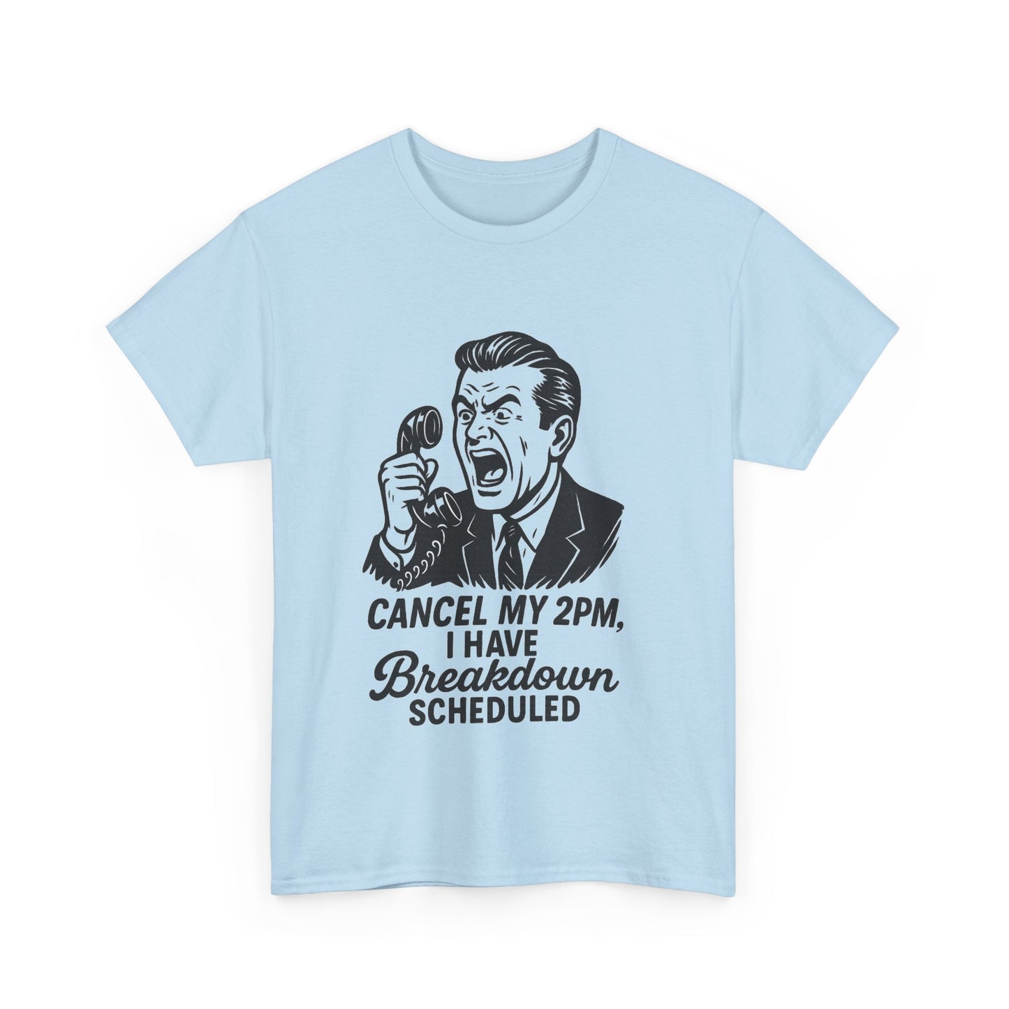 Humorous Unisex Cotton Tee – Perfect Gift for Stress Relief