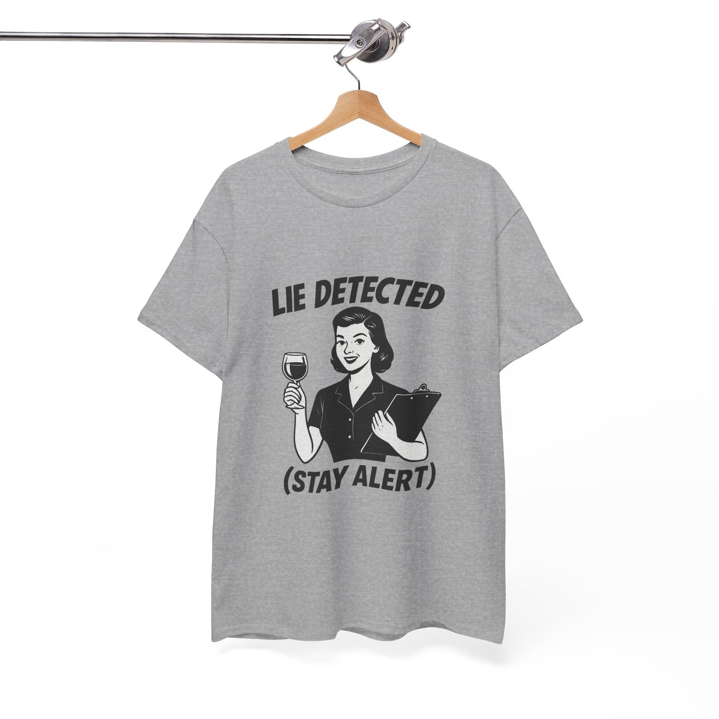 Funny Lie Detected Unisex Tee