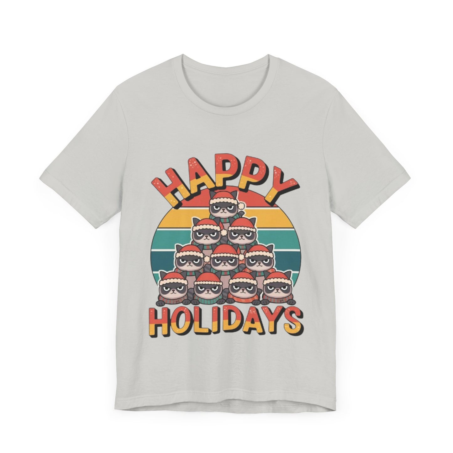 Unisex Jersey Short Sleeve Tee - Happy Holidays