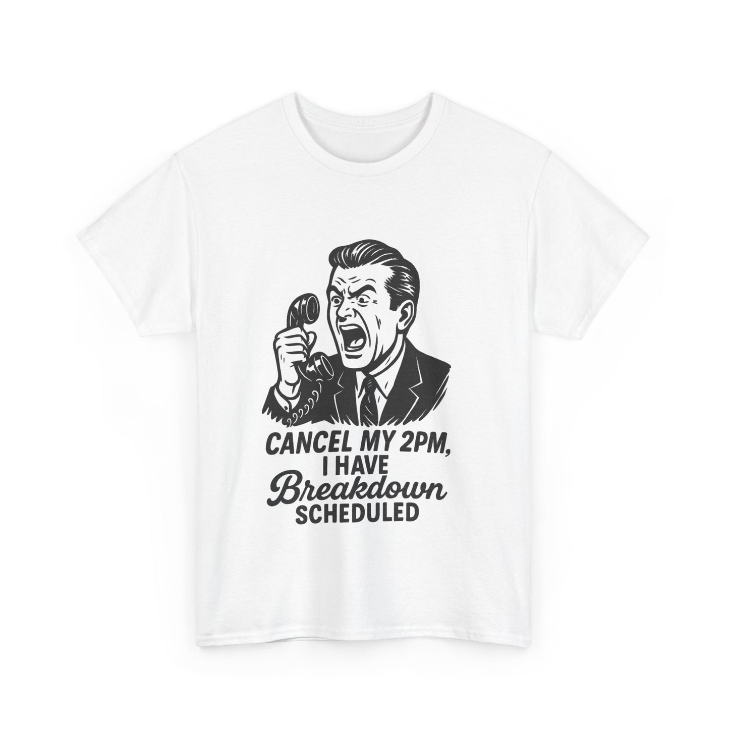 Humorous Unisex Cotton Tee – Perfect Gift for Stress Relief