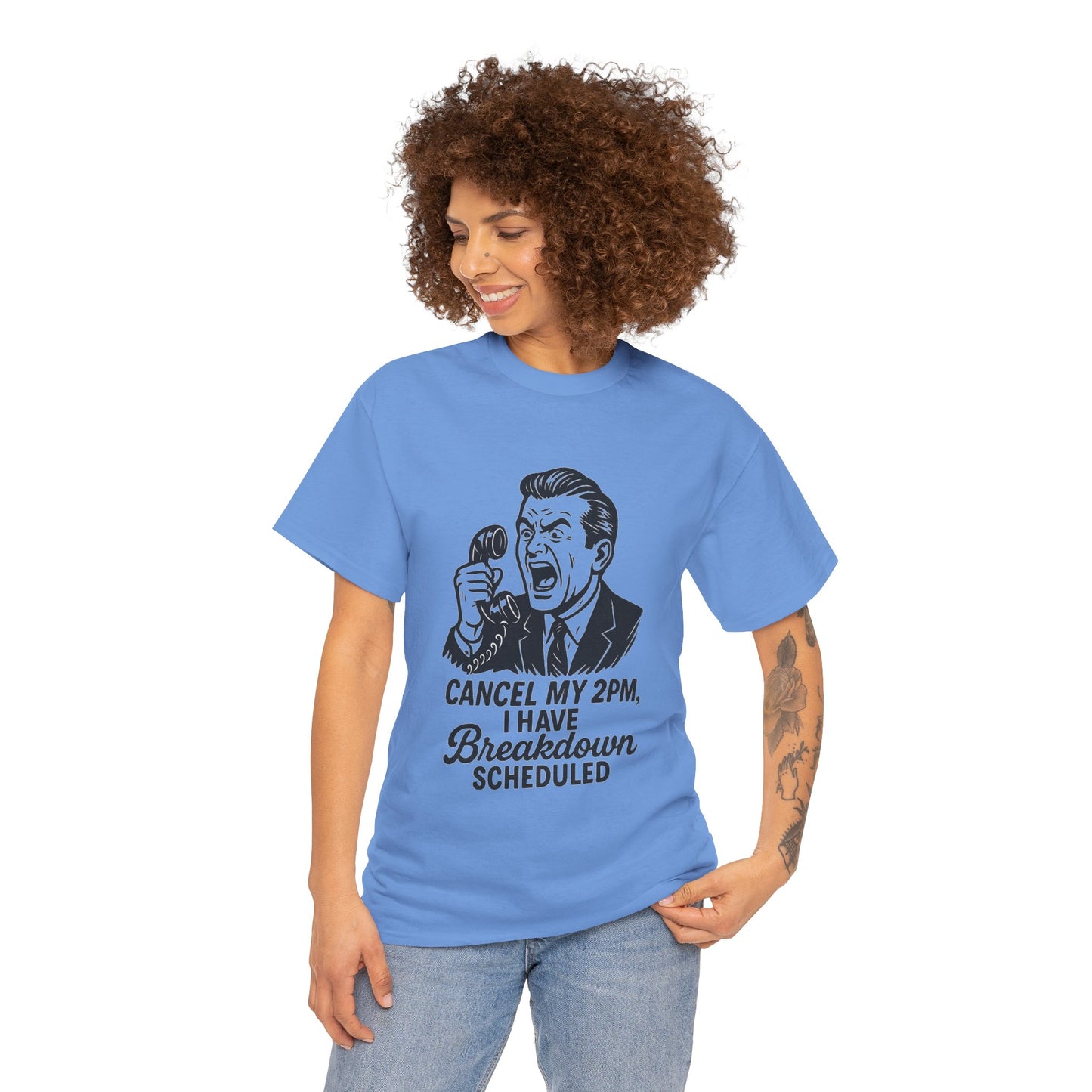 Humorous Unisex Cotton Tee – Perfect Gift for Stress Relief
