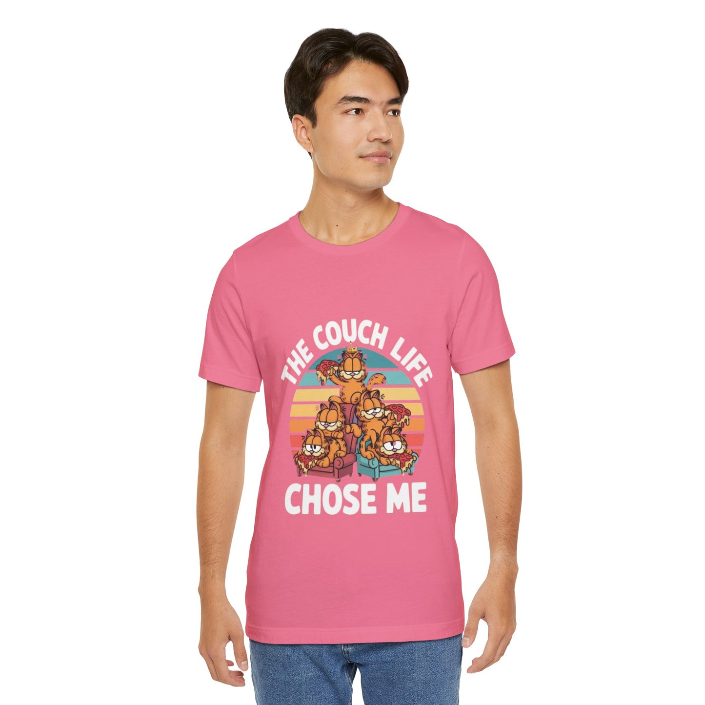 Vintage Unisex Tee - The Couch Life Chose Me