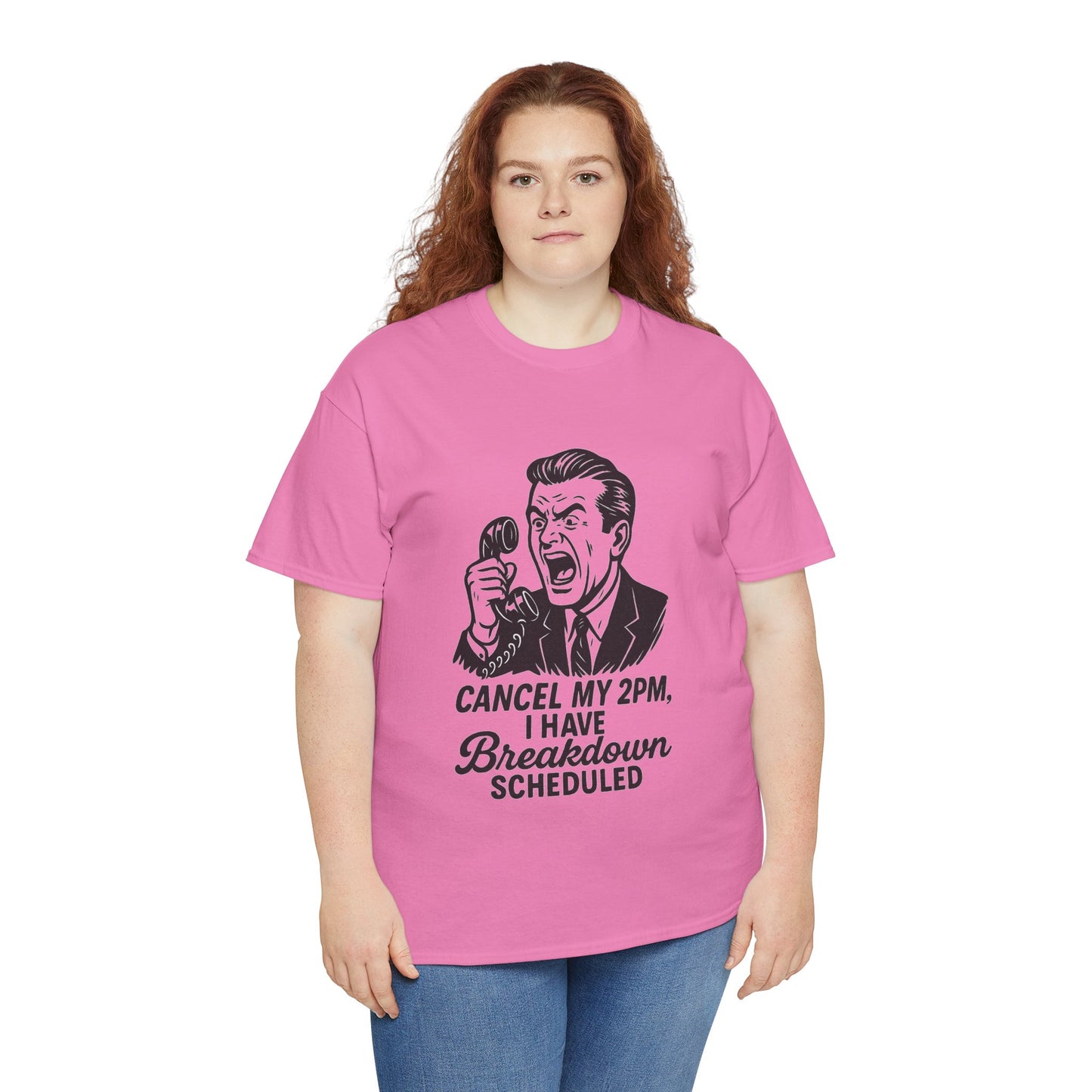 Humorous Unisex Cotton Tee – Perfect Gift for Stress Relief